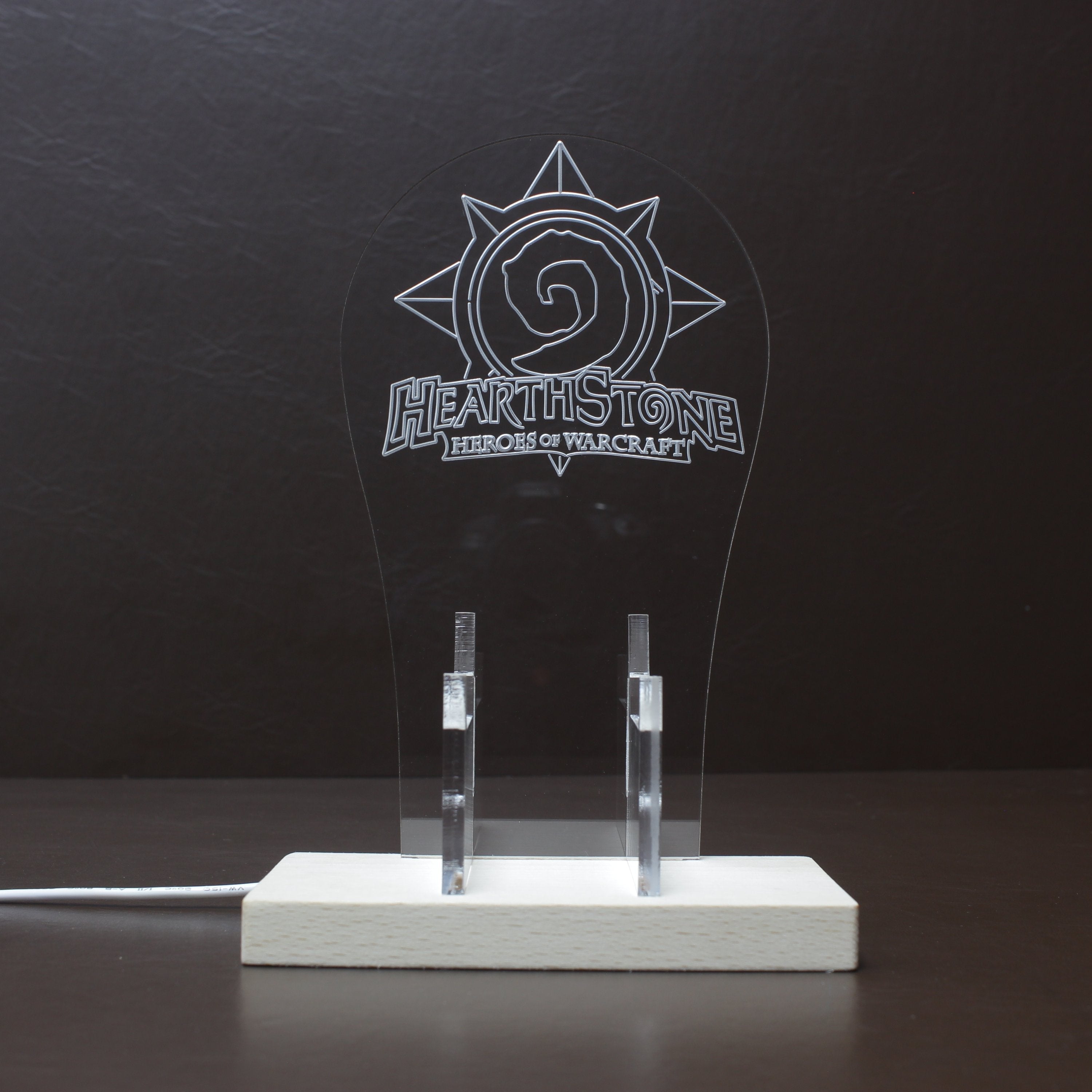Hearthstone LED Gaming Headset Controller Stand