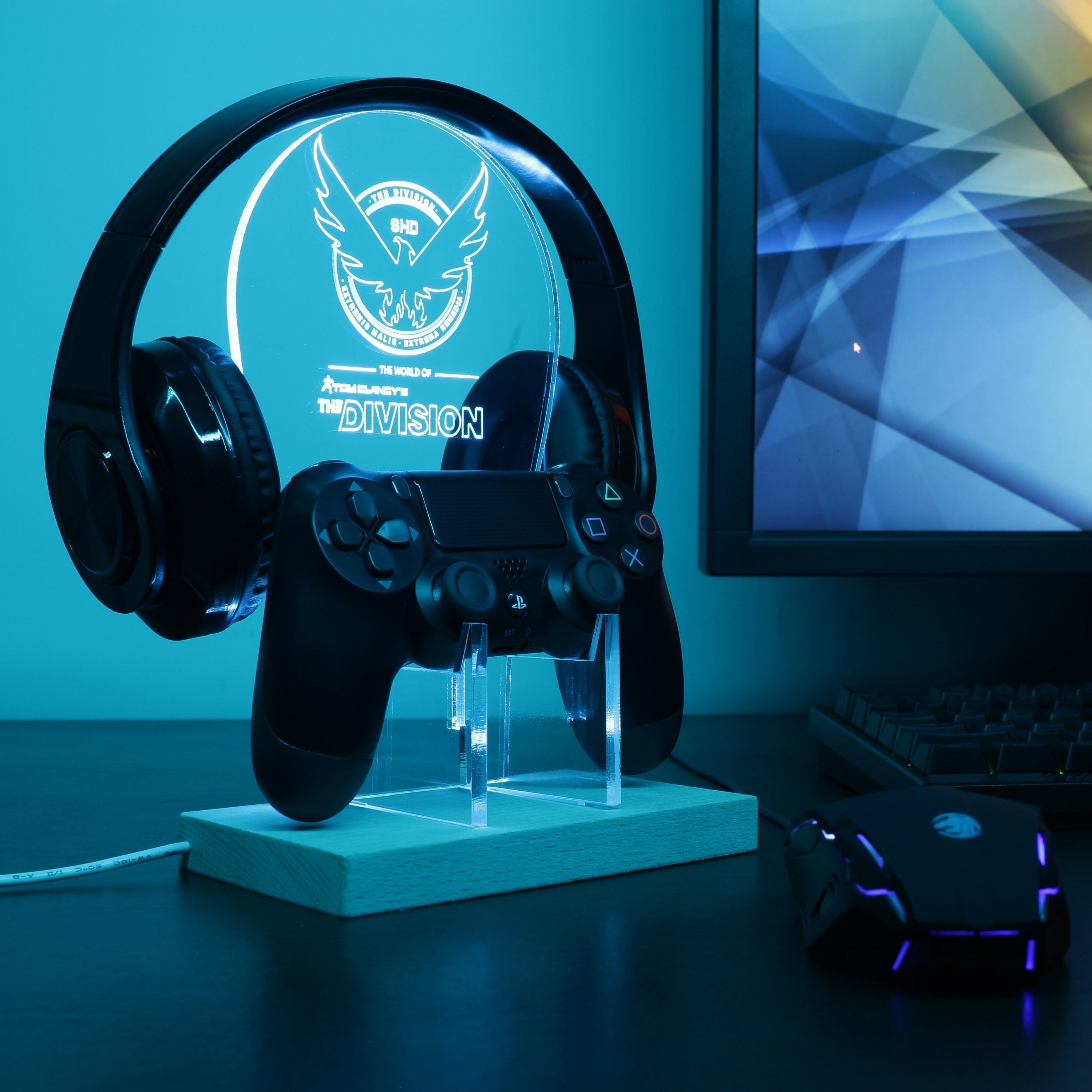Tom Clancy's the Division LED Gaming Headset Controller Stand