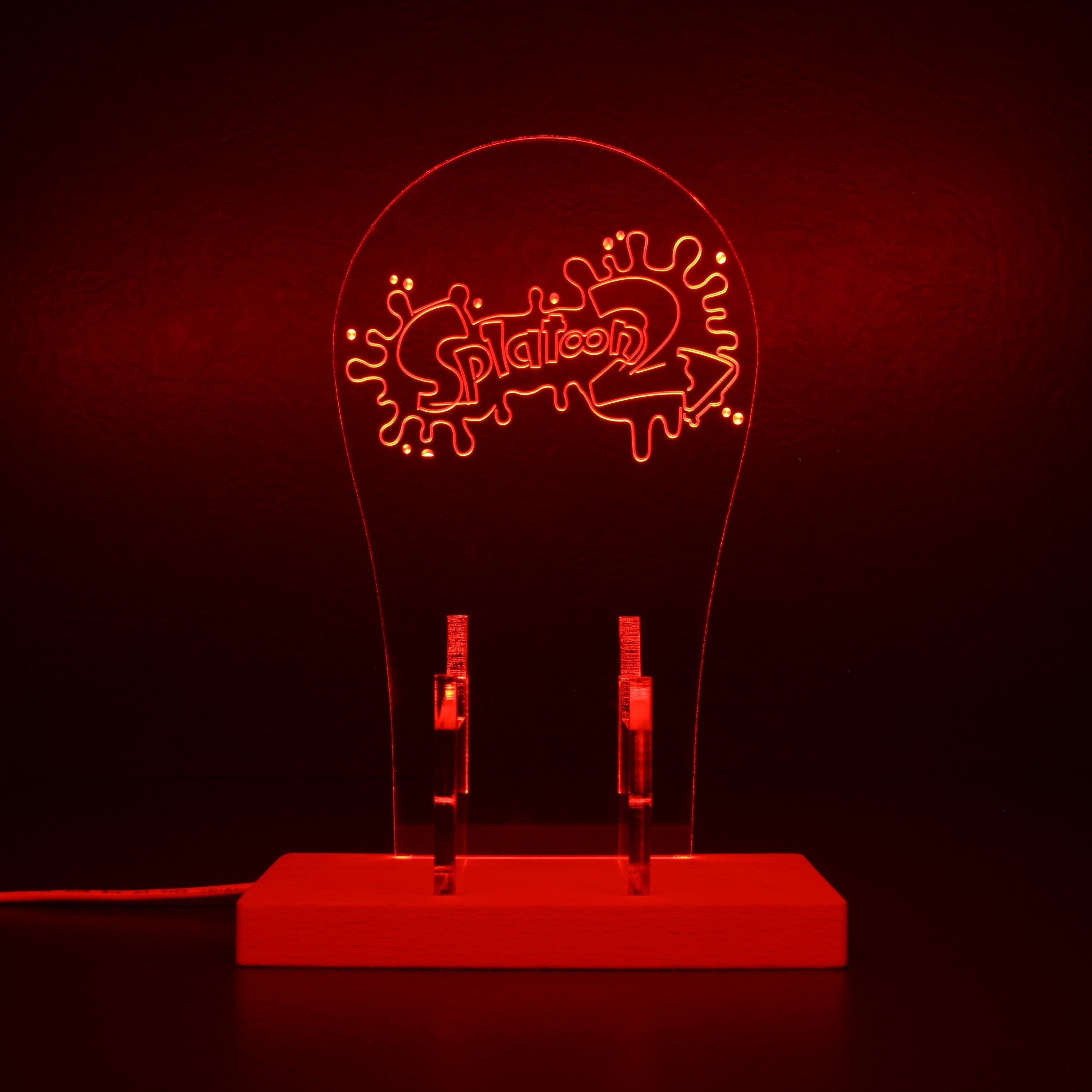 Splatoon 2 LED Gaming Headset Controller Stand | PRO LED SIGN