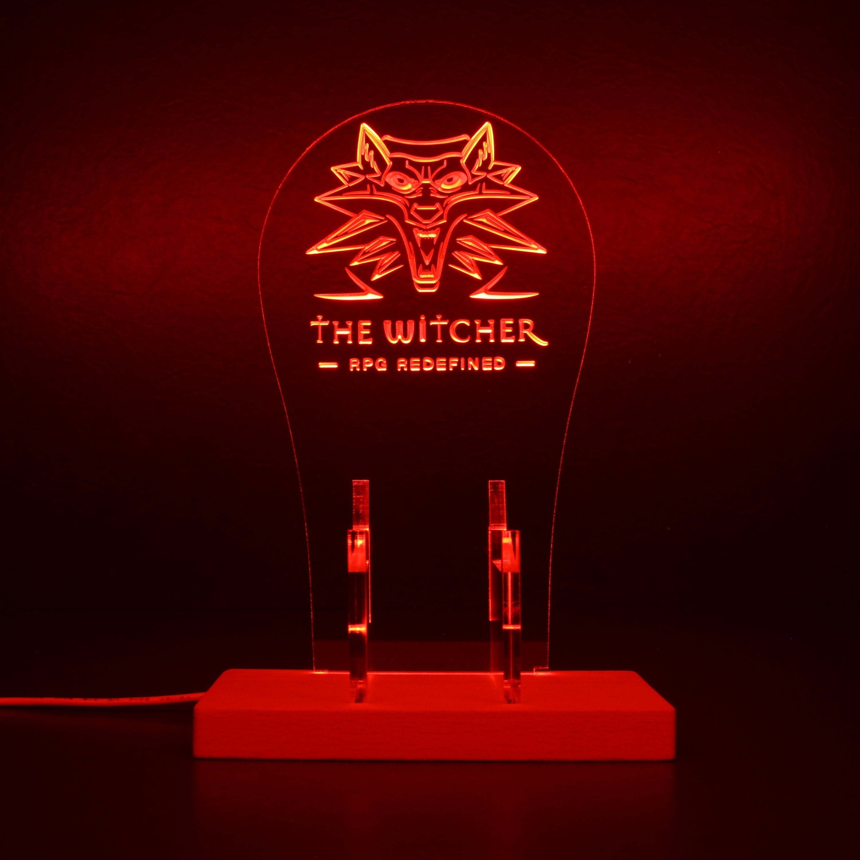 The Witcher 3 Game LED Gaming Headset Controller Stand
