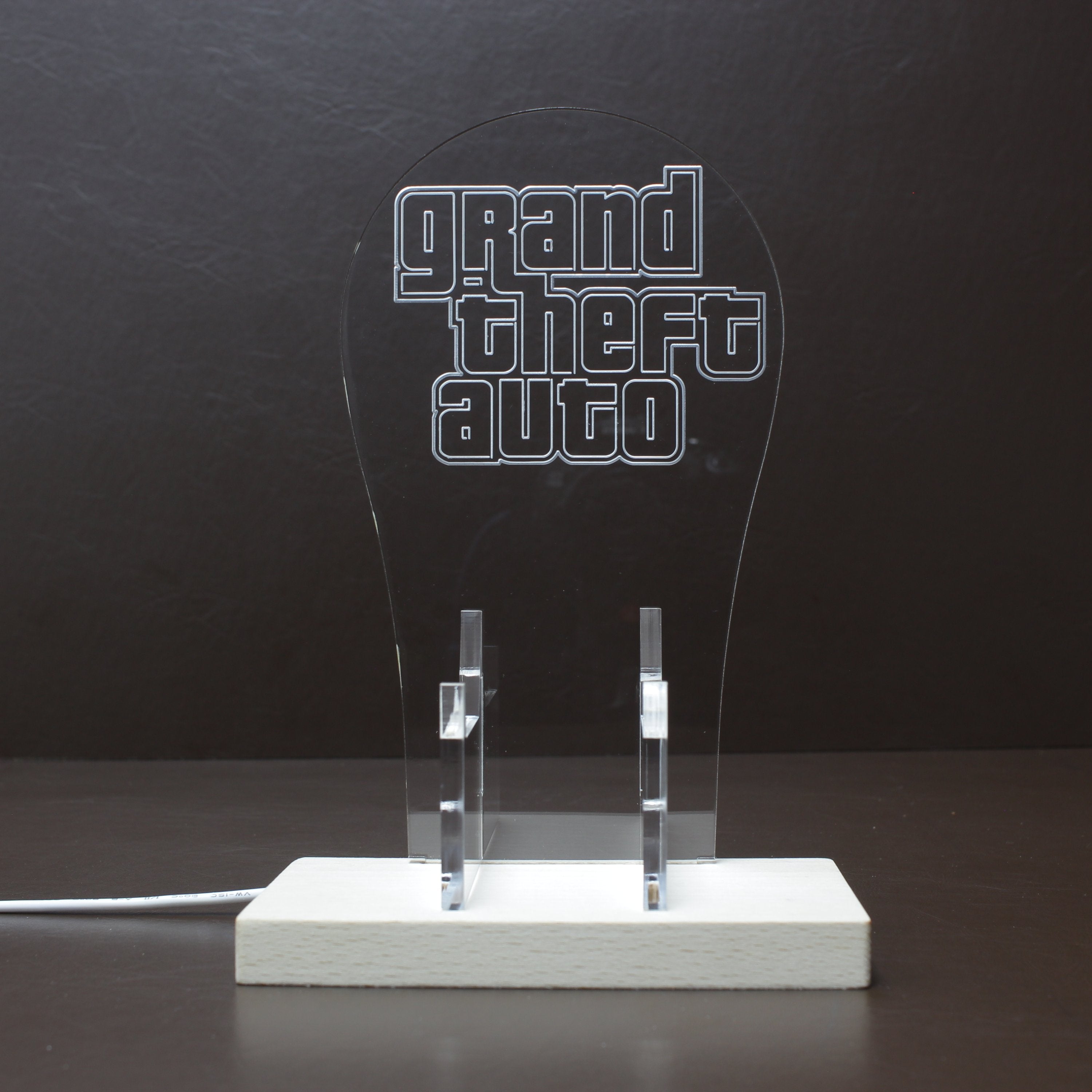 Grand Theft Auto LED Gaming Headset Controller Stand