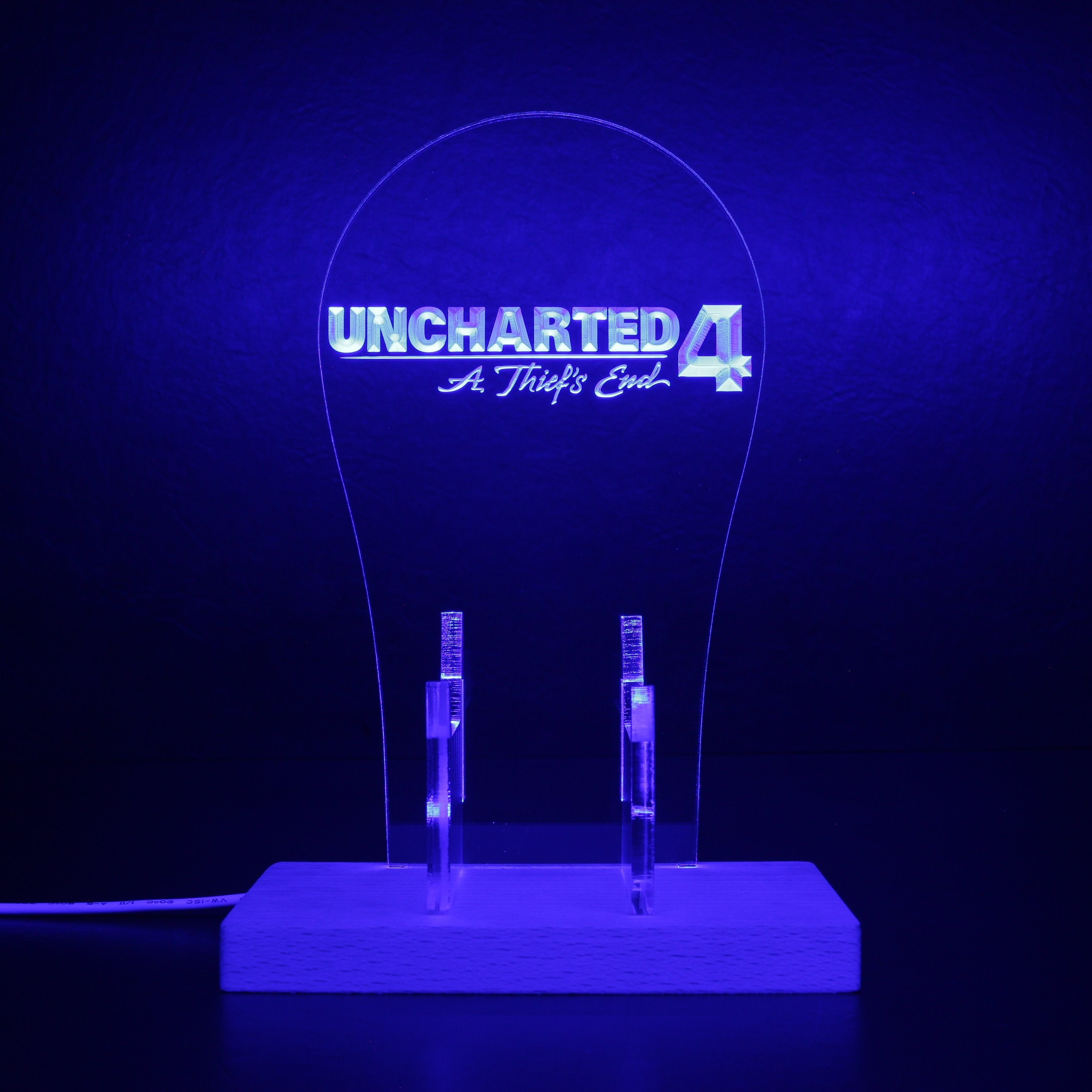 Uncharted A Thief's End LED Gaming Headset Controller Stand