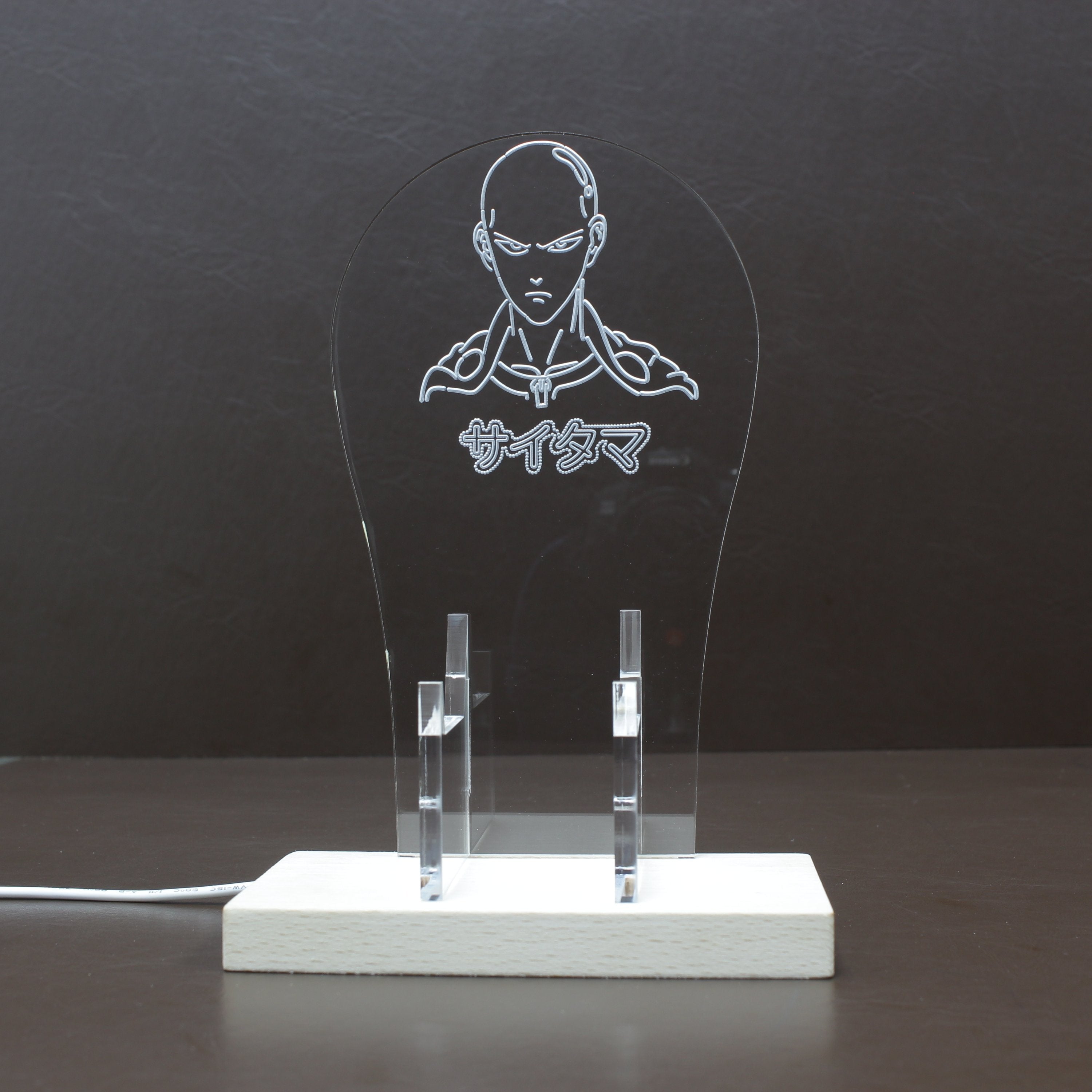One Punch Man LED Gaming Headset Controller Stand