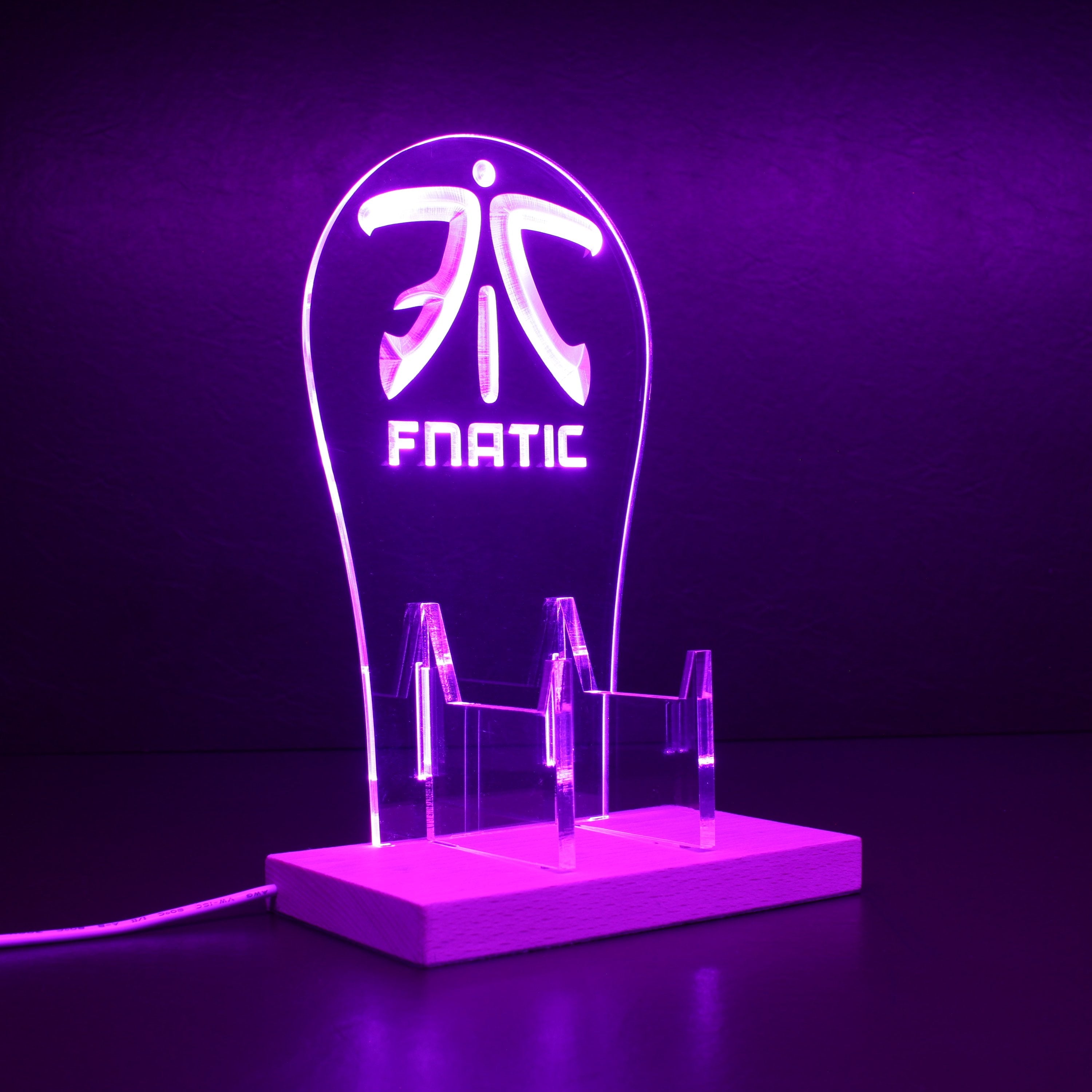 Team Fnatic LED Gaming Headset Controller Stand Accessories