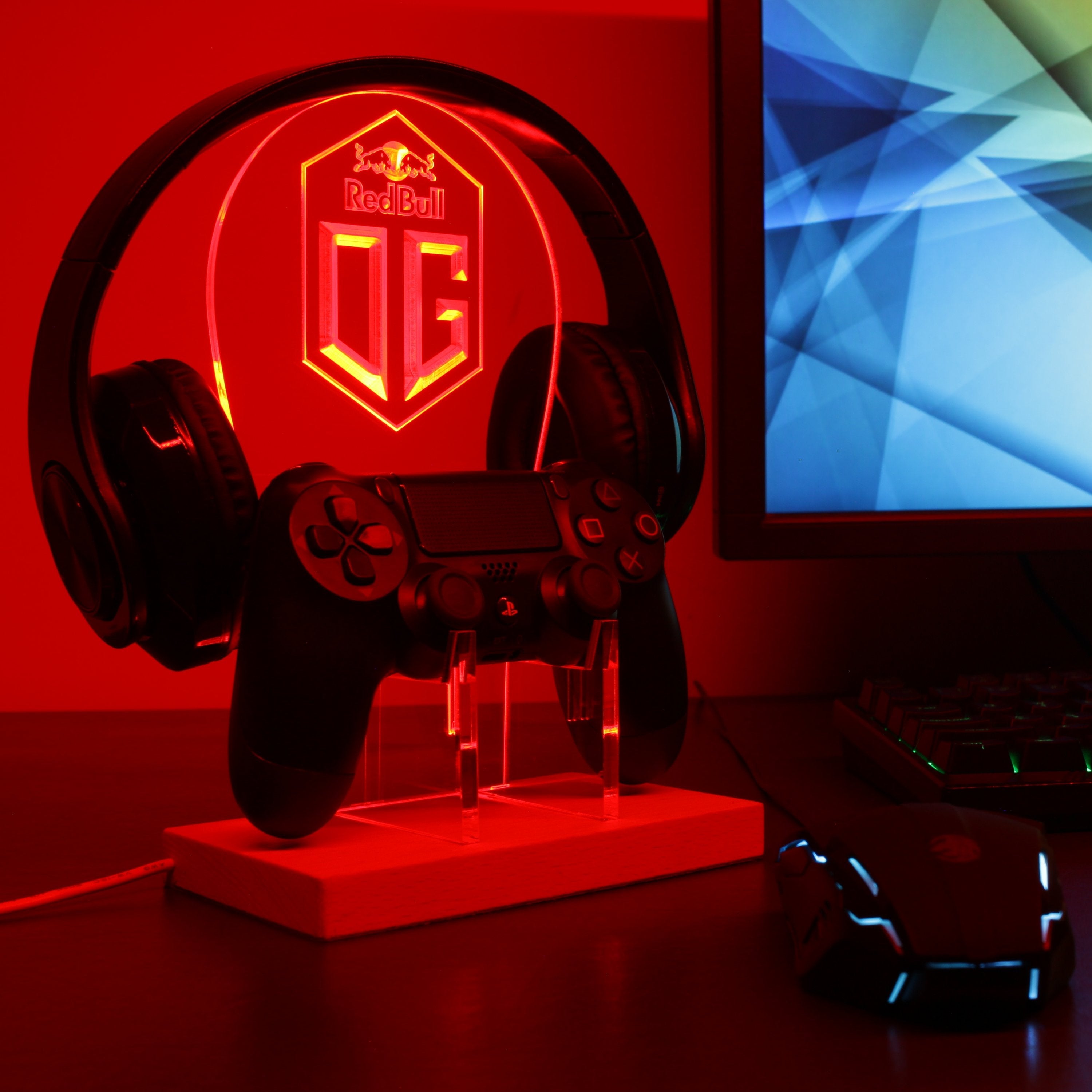 OG Esports Gaming LED Gaming Headset Controller Stand