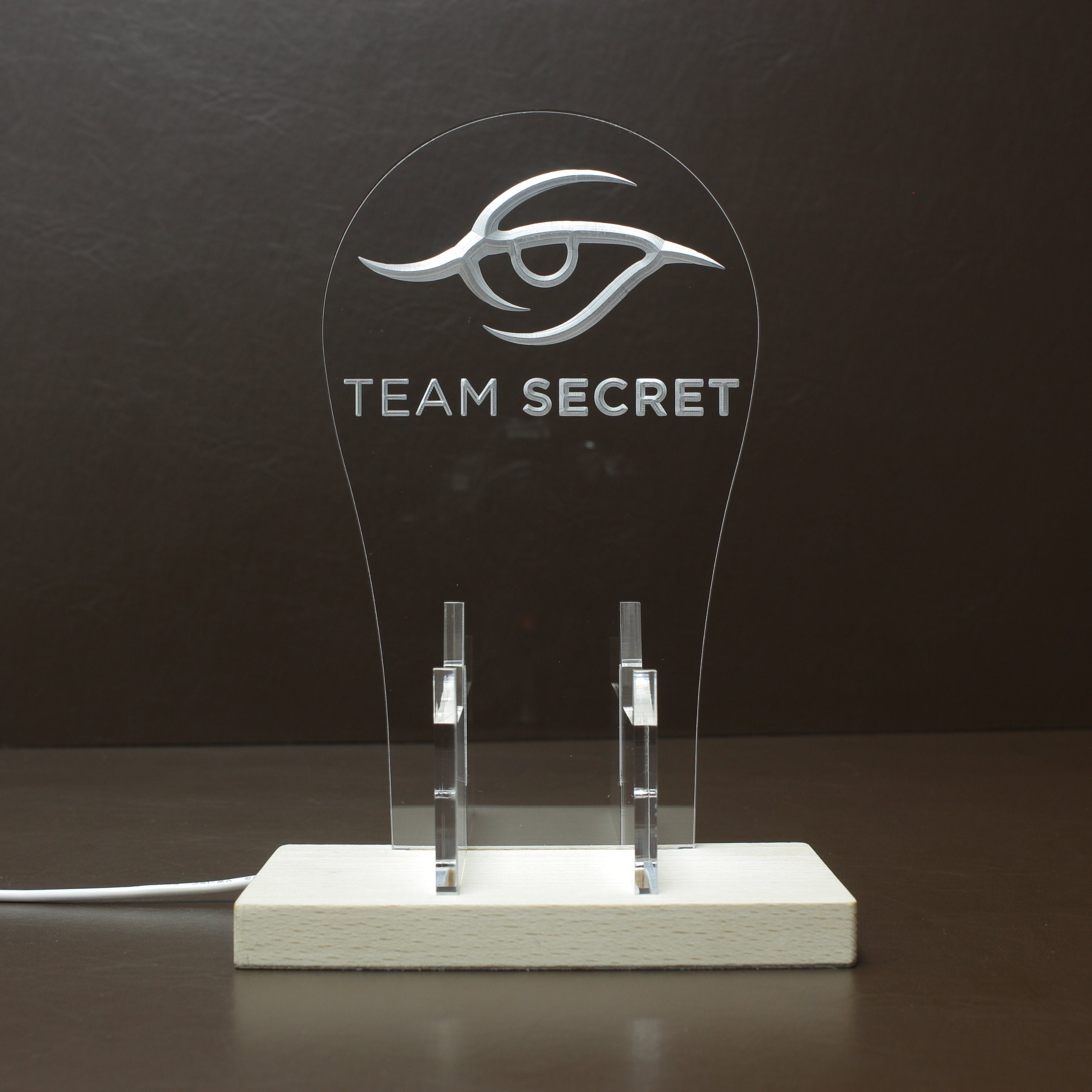 Team Secret LED Gaming Headset Controller Stand