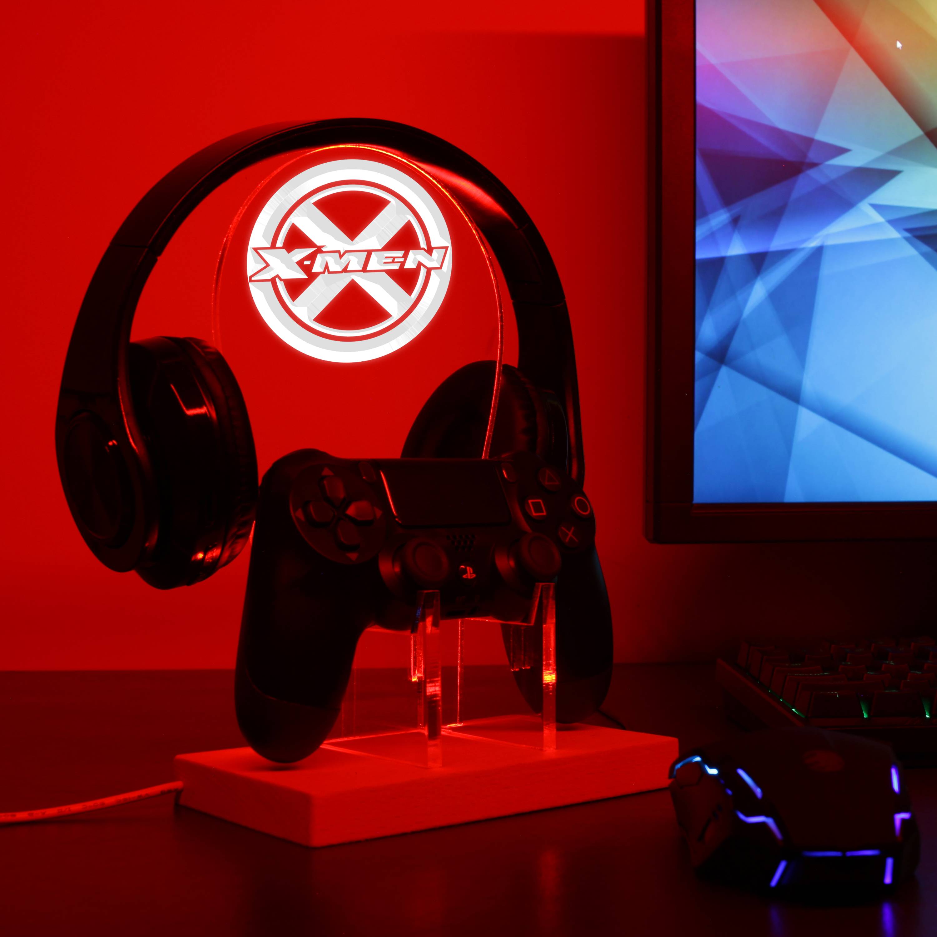 X-men LED Gaming Headset Controller Stand