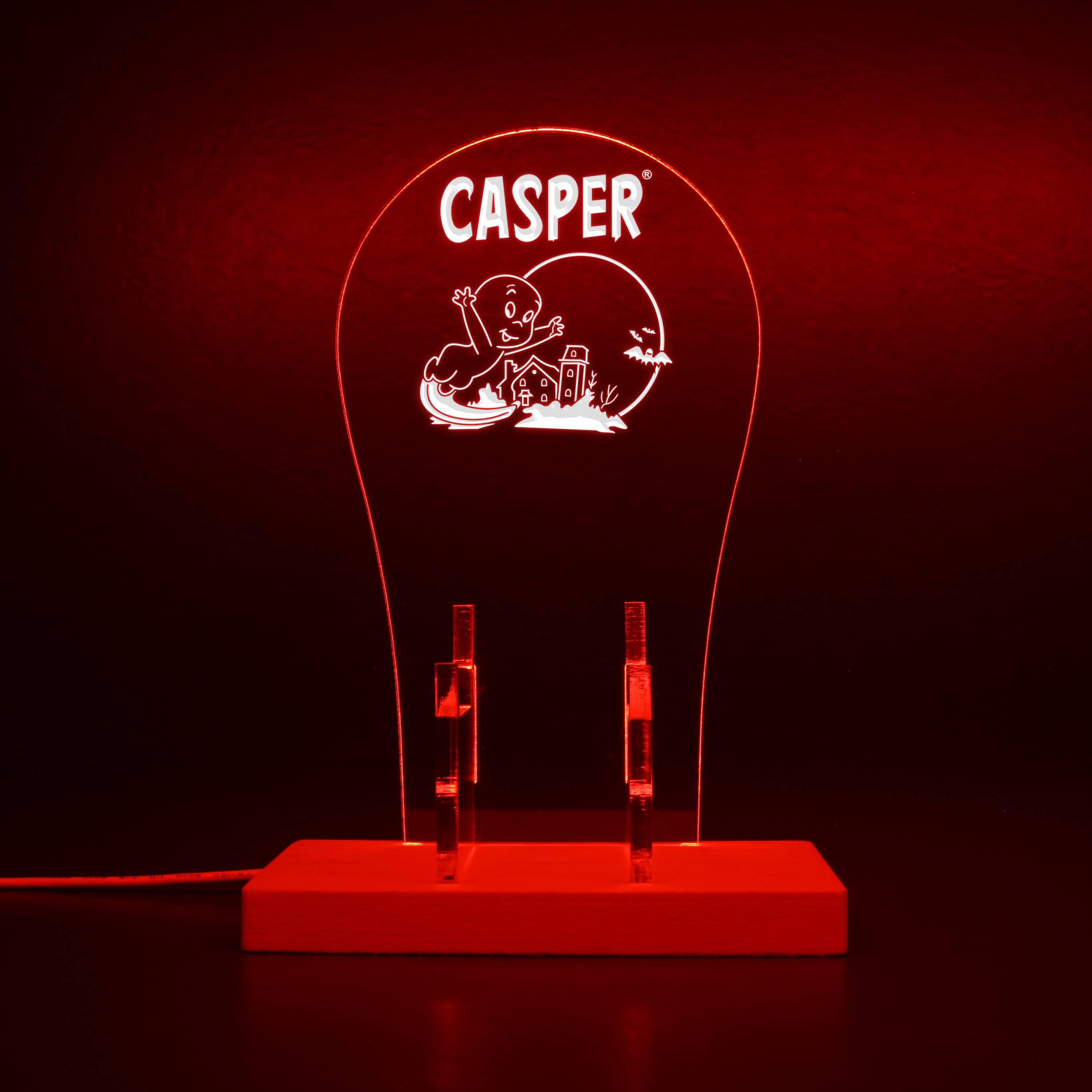 Casper The Friendly Ghost LED Gaming Headset Controller Stand