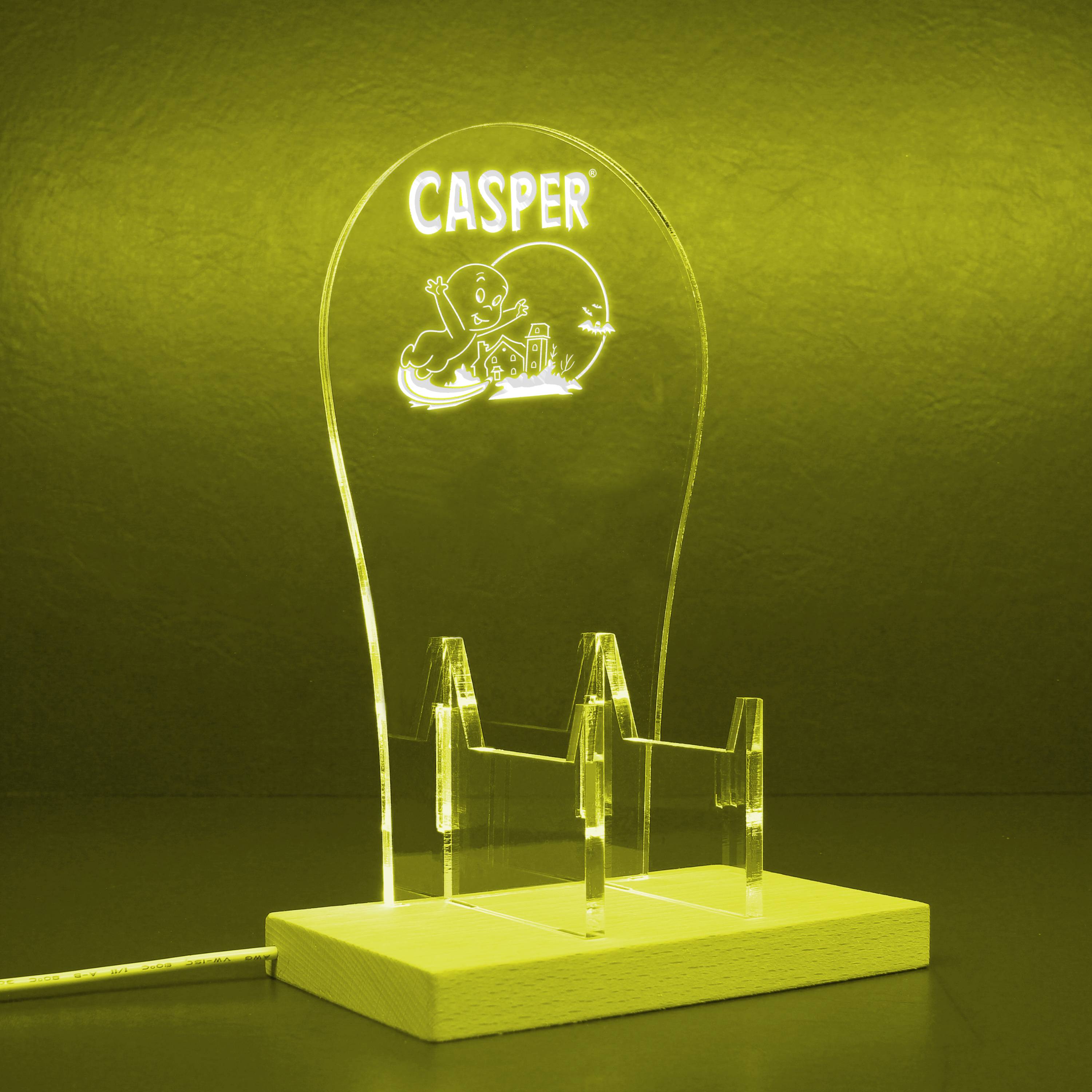 Casper The Friendly Ghost LED Gaming Headset Controller Stand