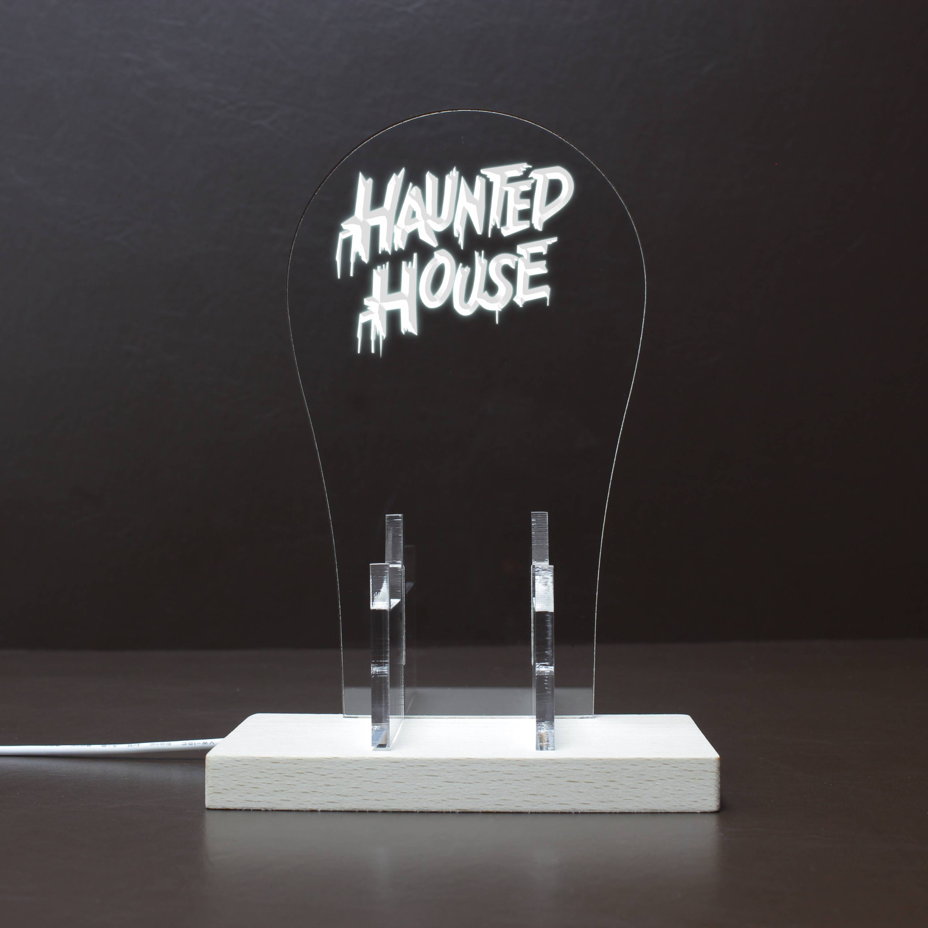 Haunted House LED Gaming Headset Controller Stand