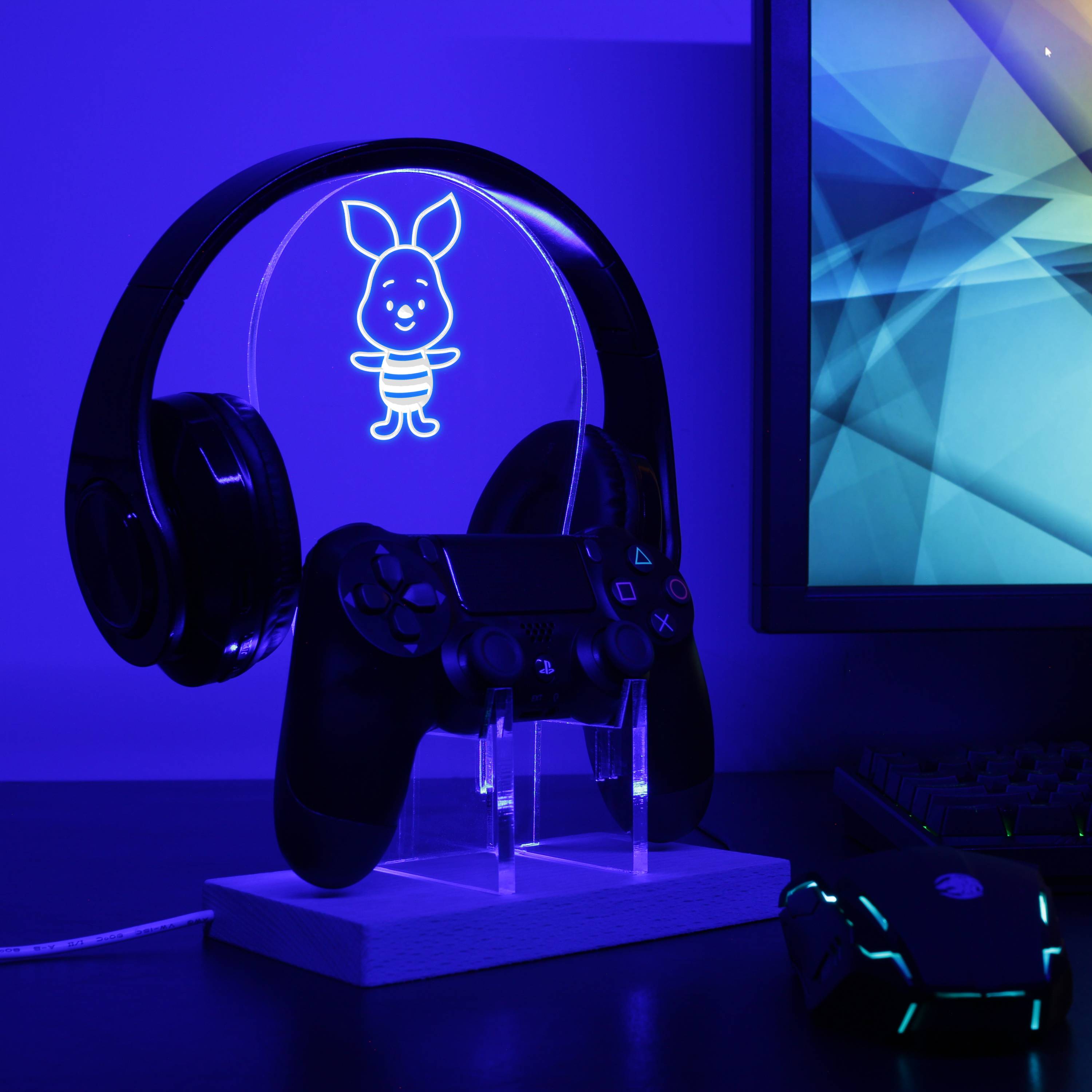 Piglet  LED Gaming Headset Controller Stand