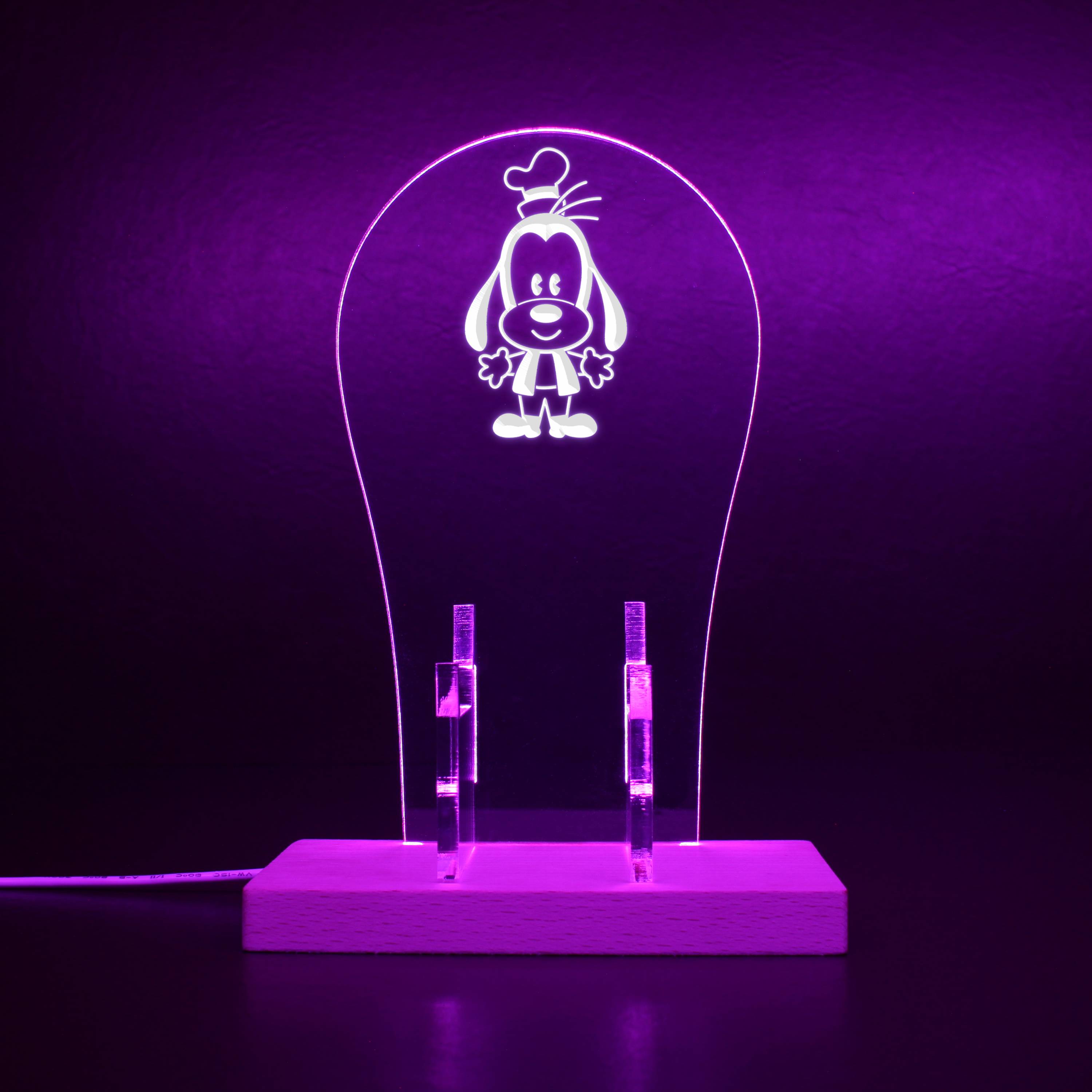 Goofy  LED Gaming Headset Controller Stand