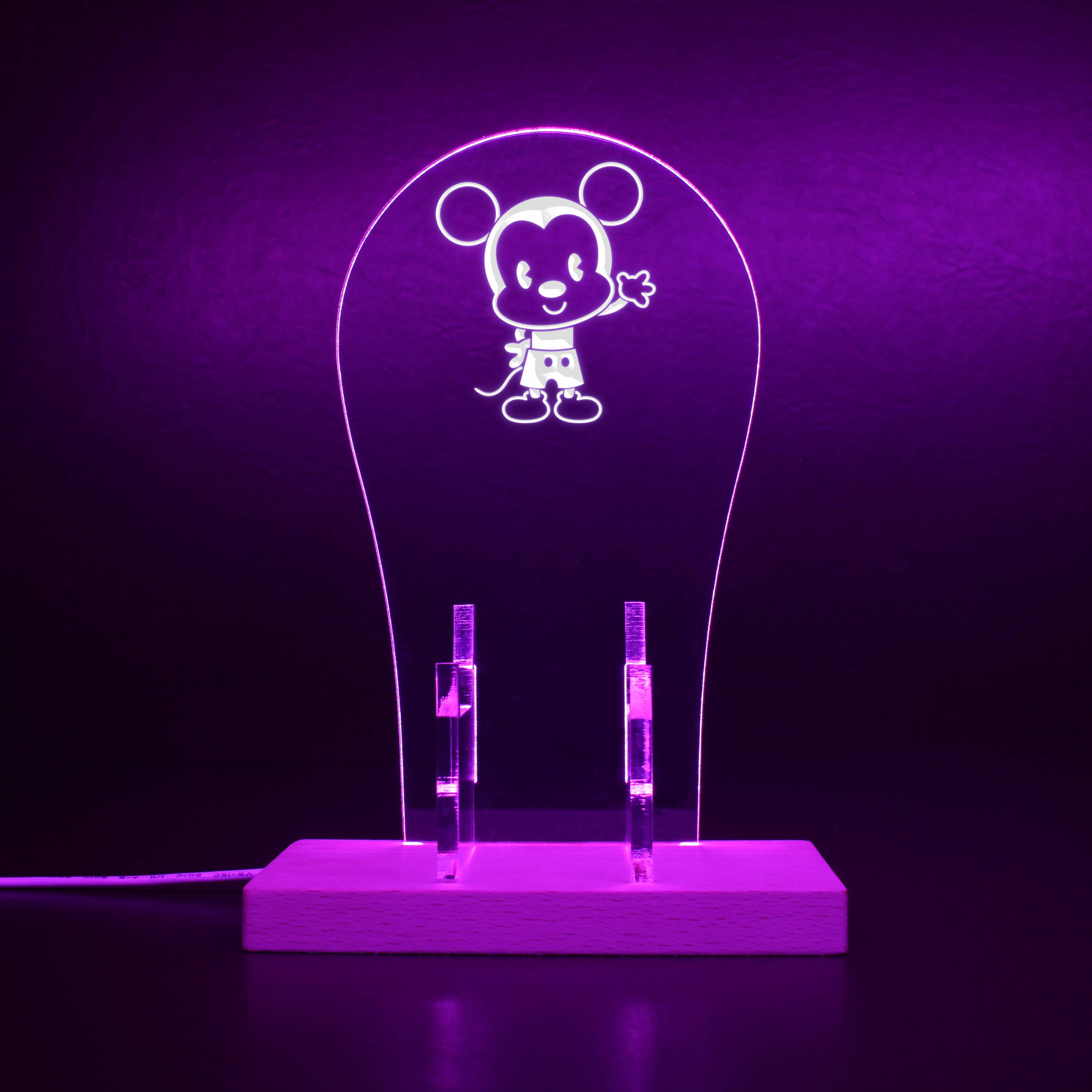 Mickey LED Gaming Headset Controller Stand