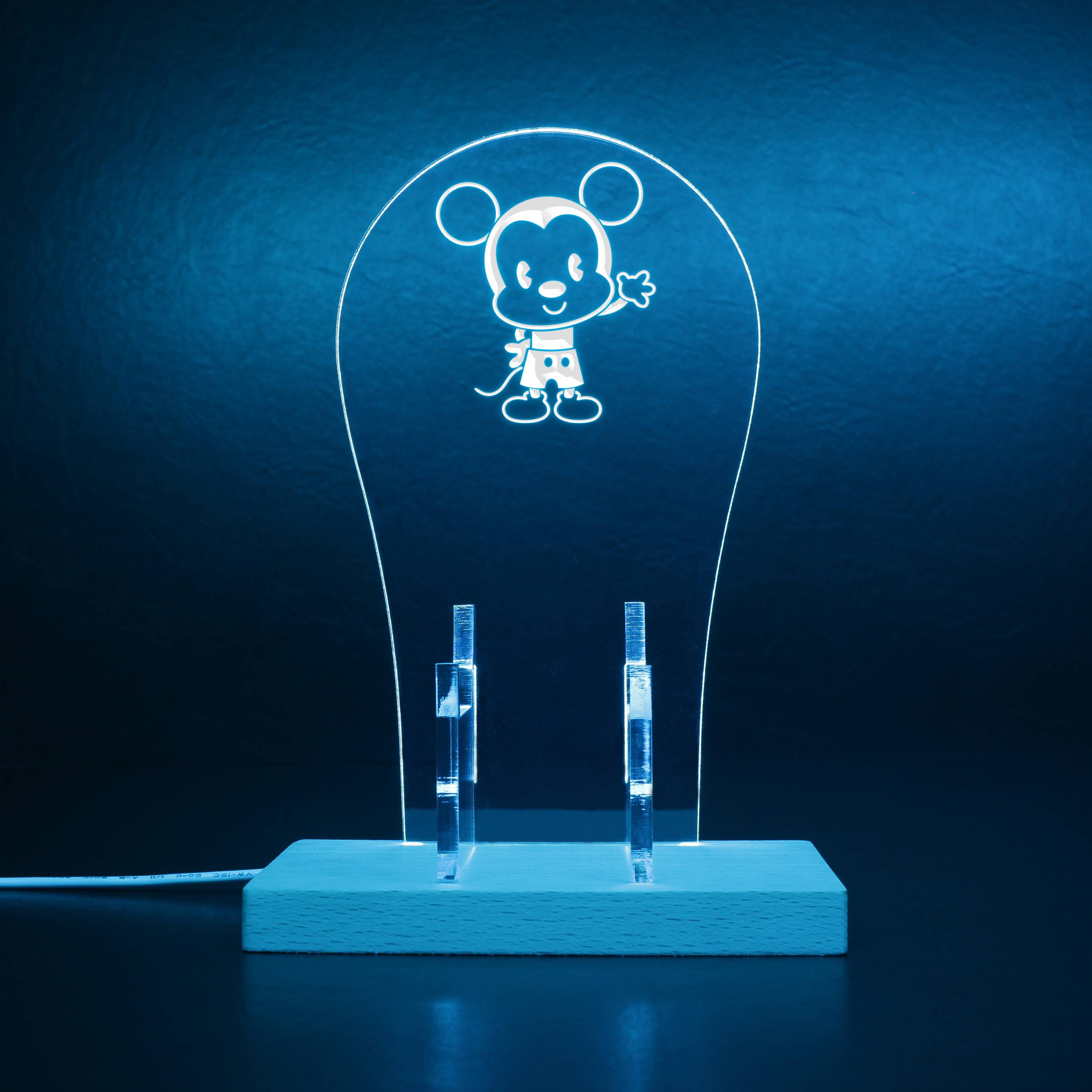 Mickey LED Gaming Headset Controller Stand