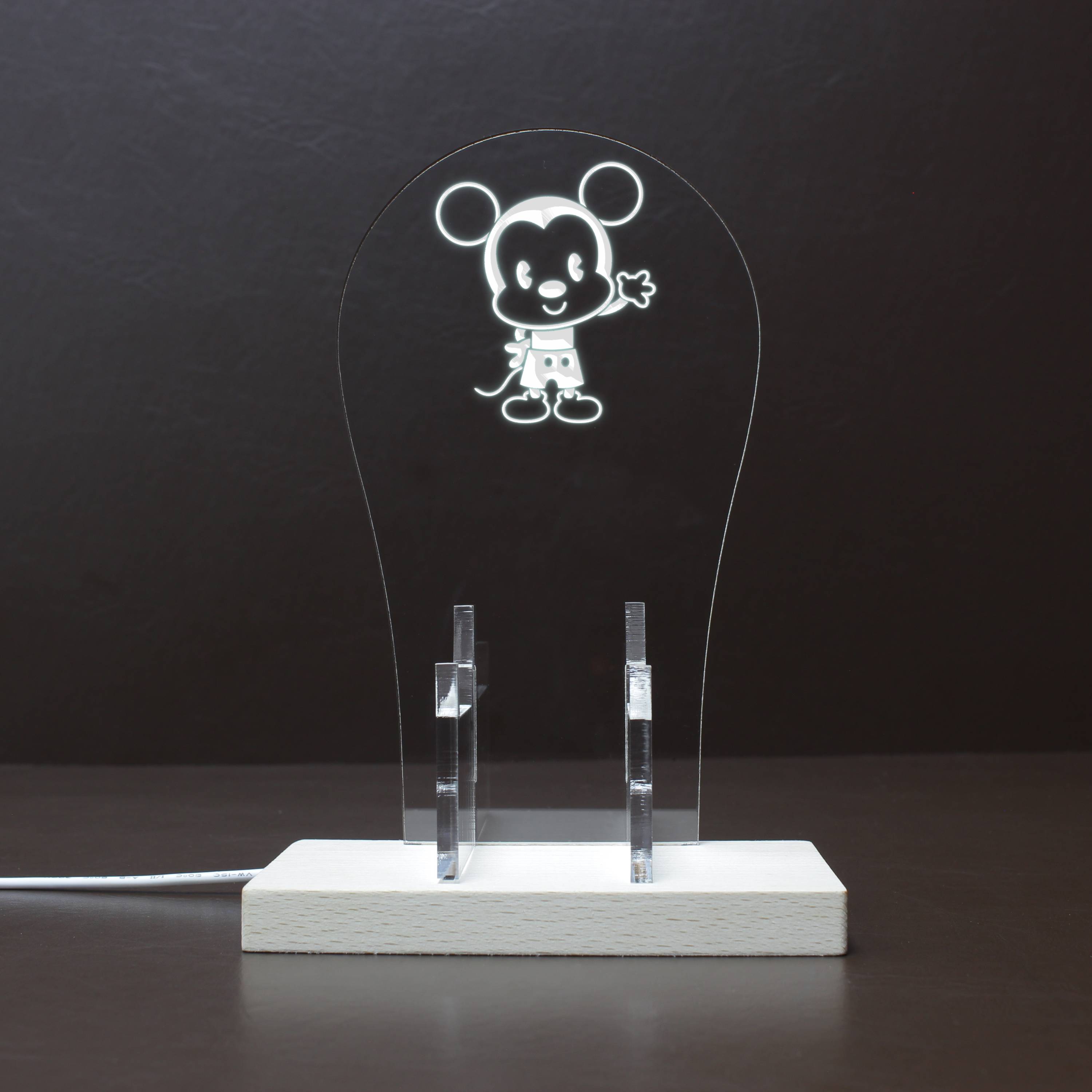 Mickey LED Gaming Headset Controller Stand