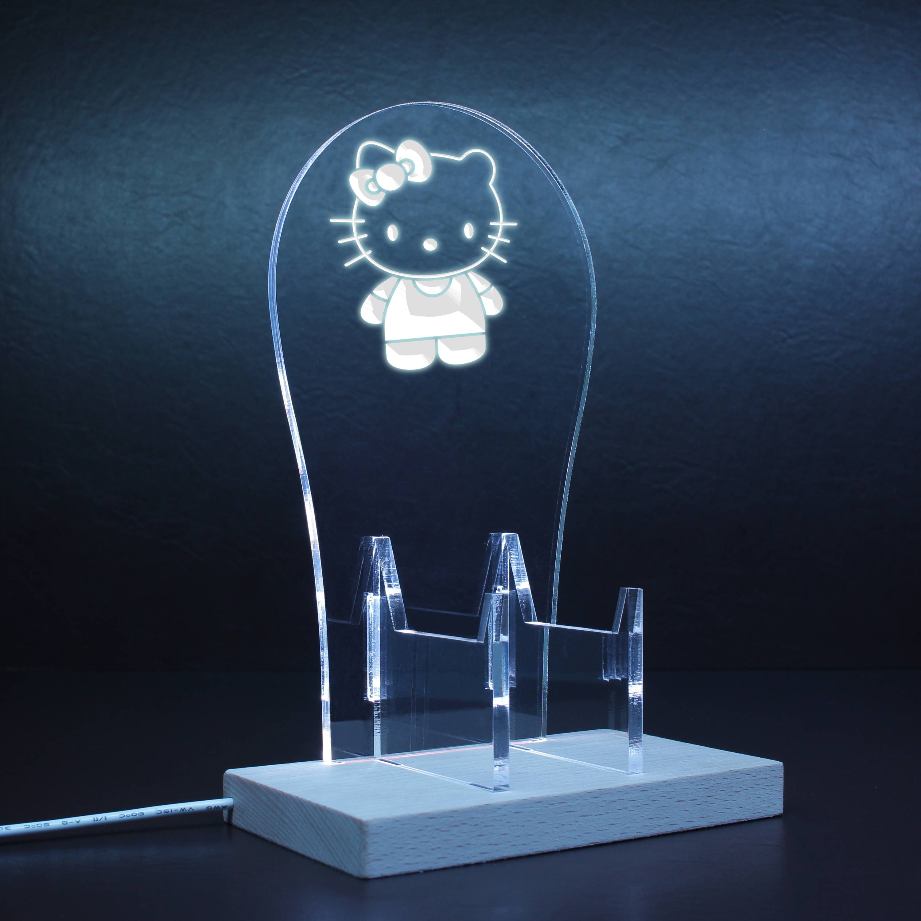 Hello Kitty LED Gaming Headset Controller Stand | PRO LED SIGN