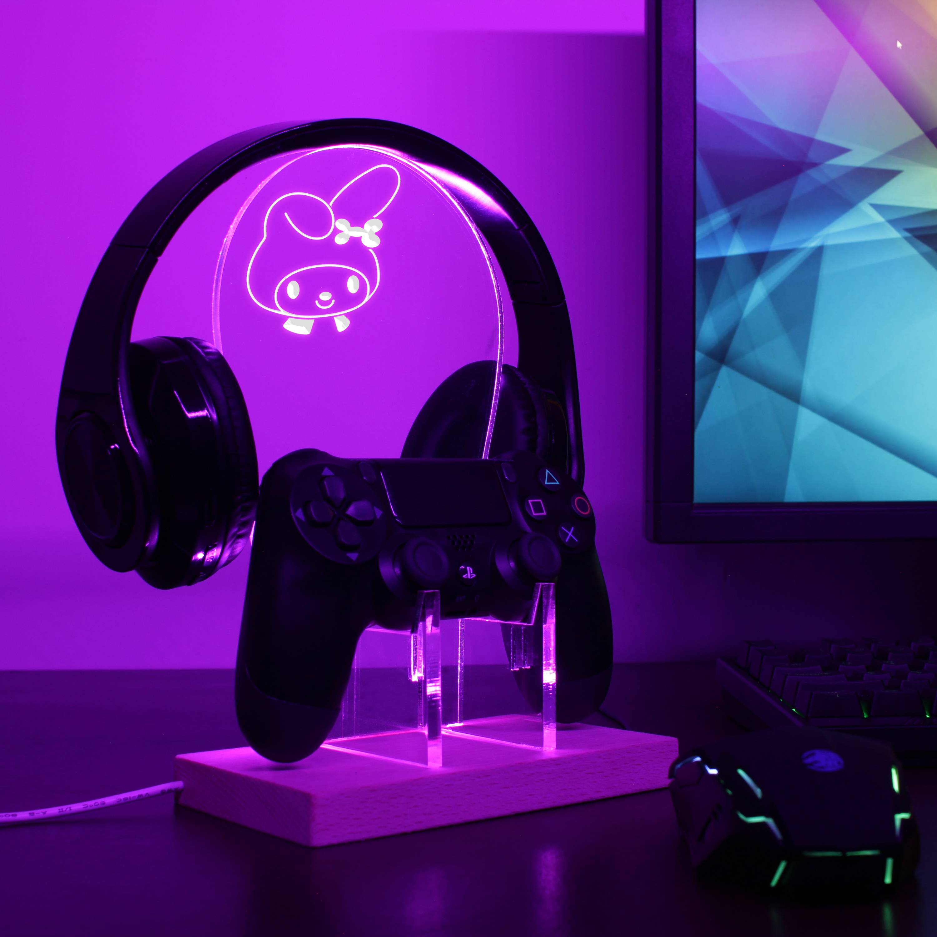 Melody LED Gaming Headset Controller Stand