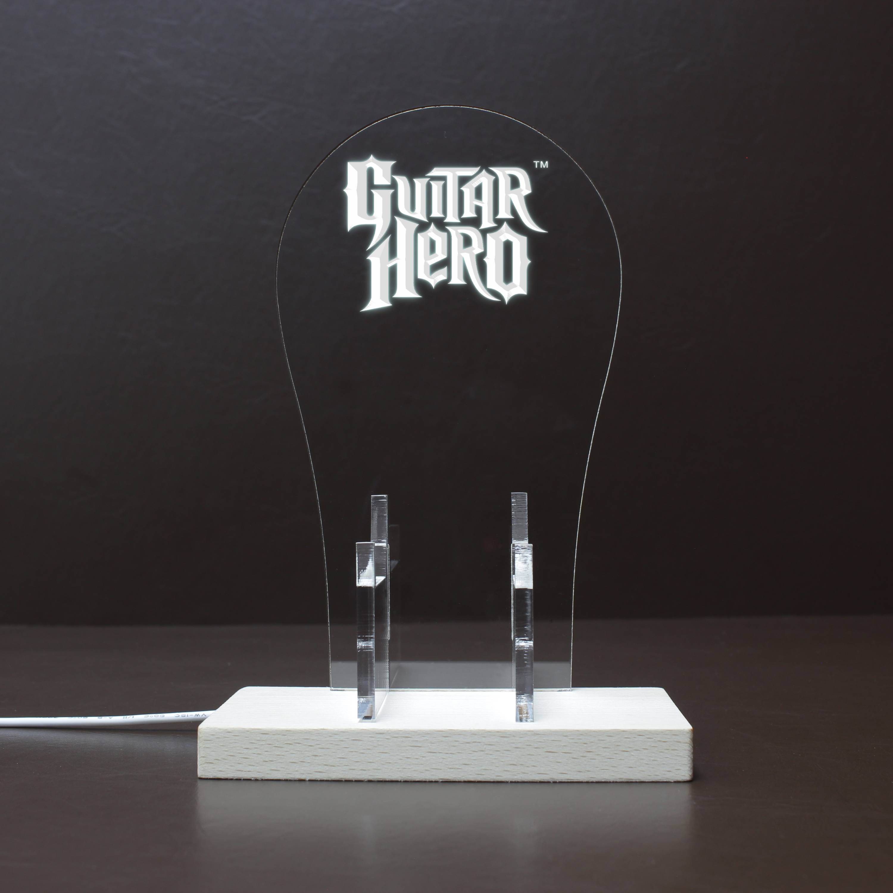 Guitar Hero LED Gaming Headset Controller Stand