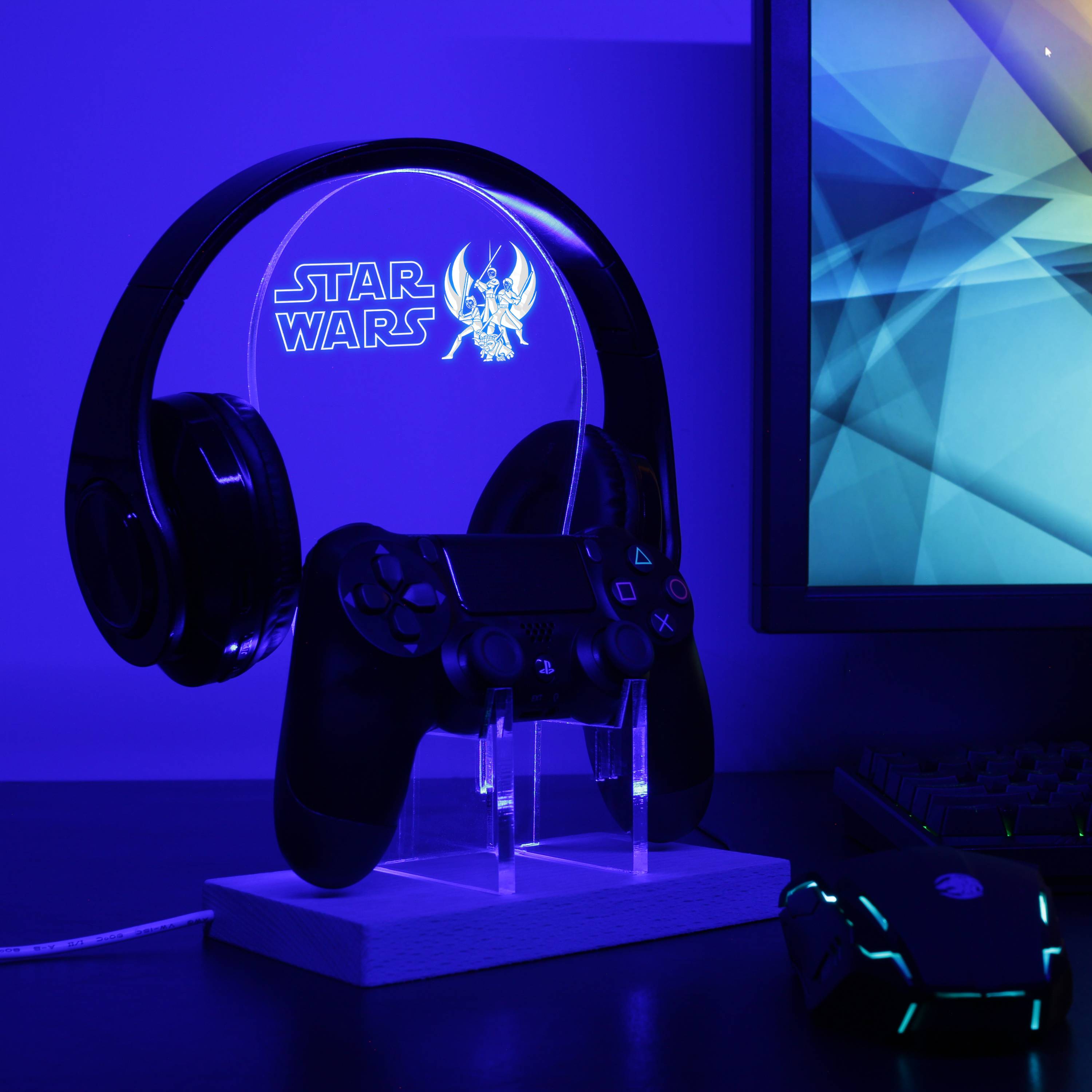 Star Wars Obi-wan LED Gaming Headset Controller Stand