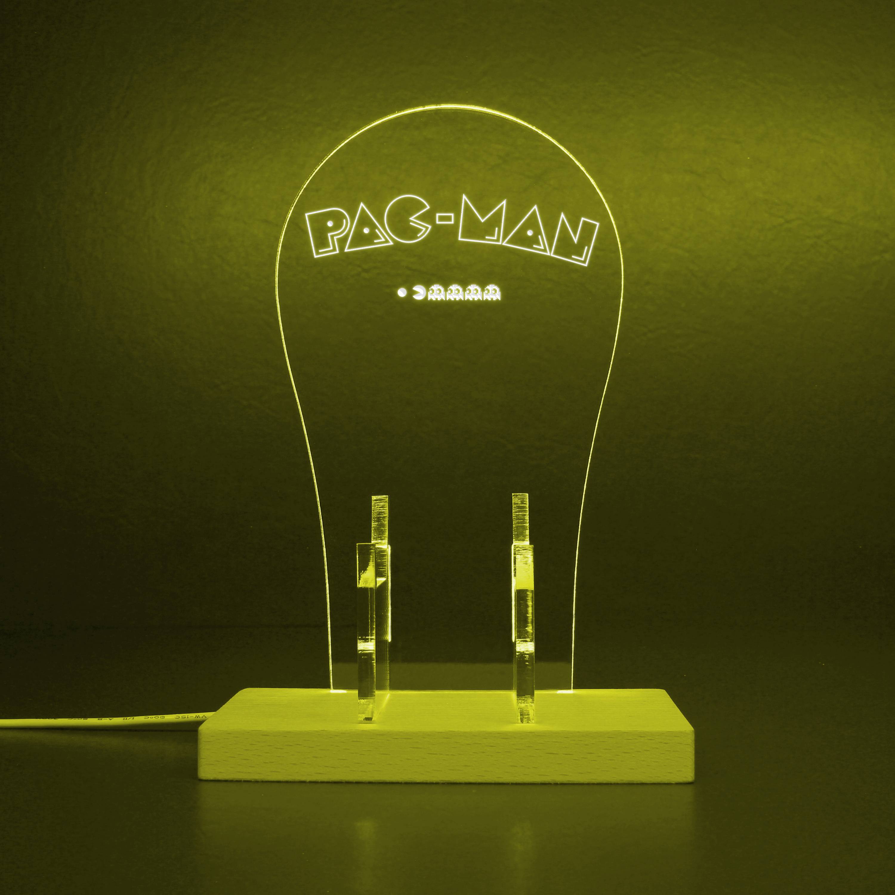 pac man LED Gaming Headset Controller Stand