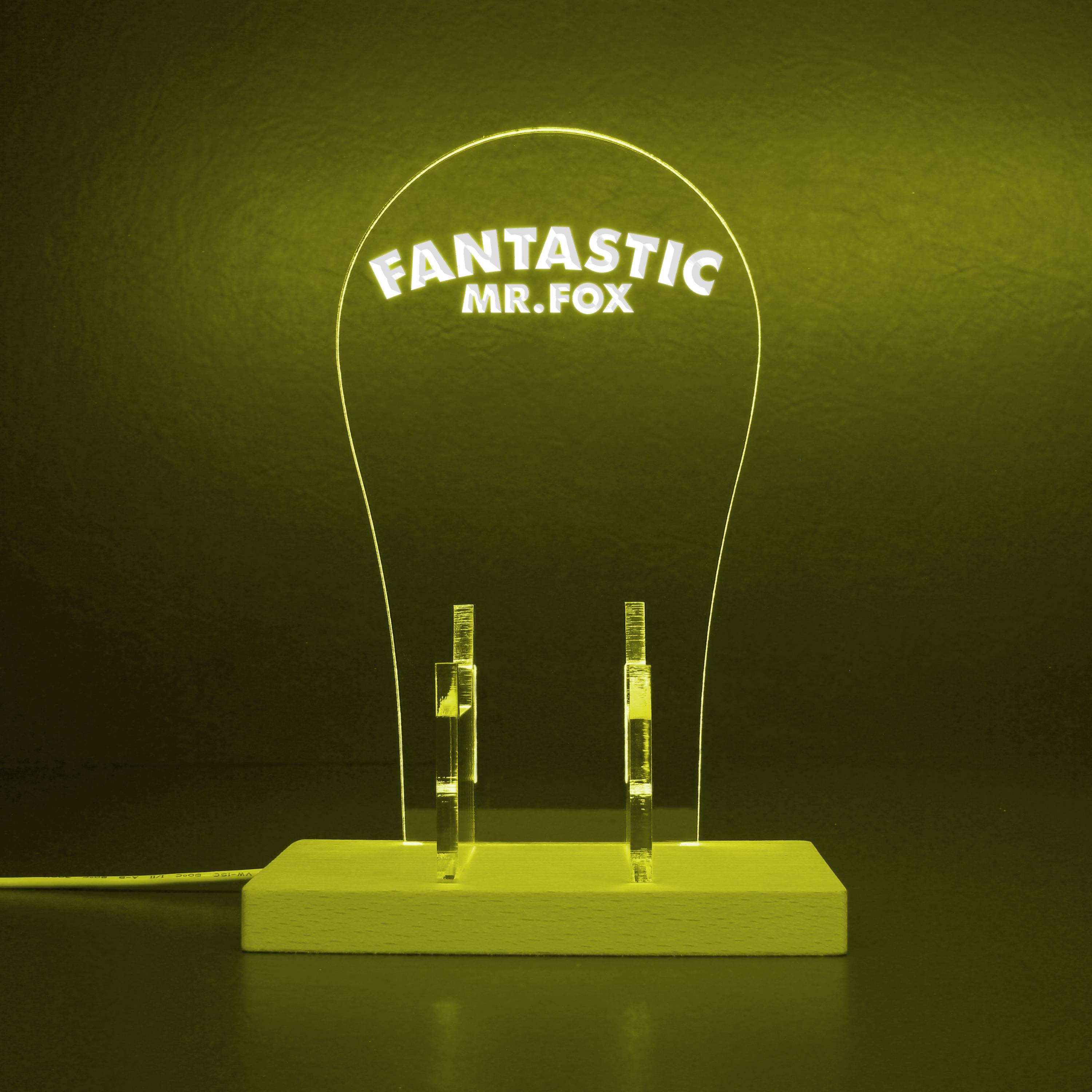 Fantastic Mr. Fox RGB LED Gaming Headset Controller Stand