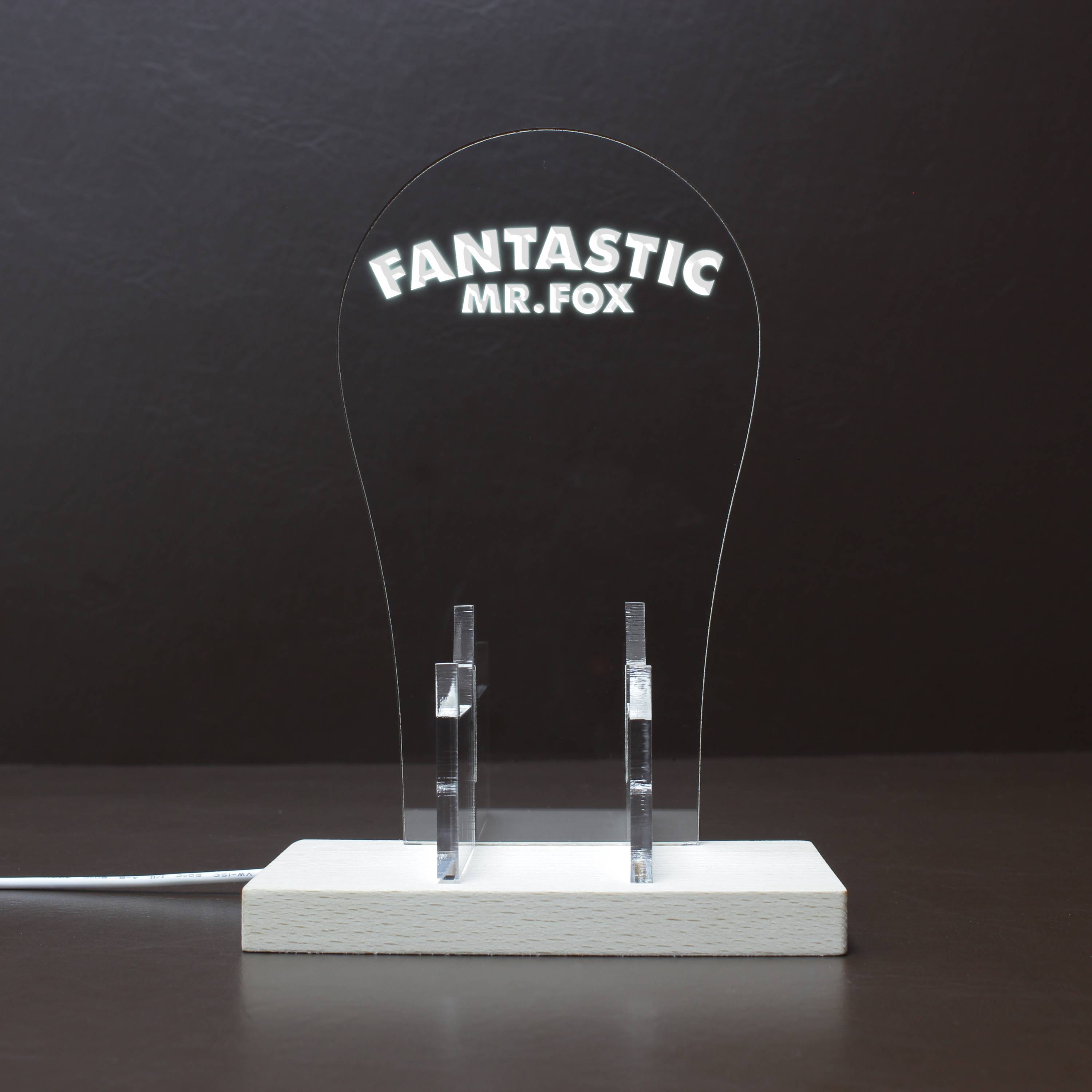 Fantastic Mr. Fox RGB LED Gaming Headset Controller Stand