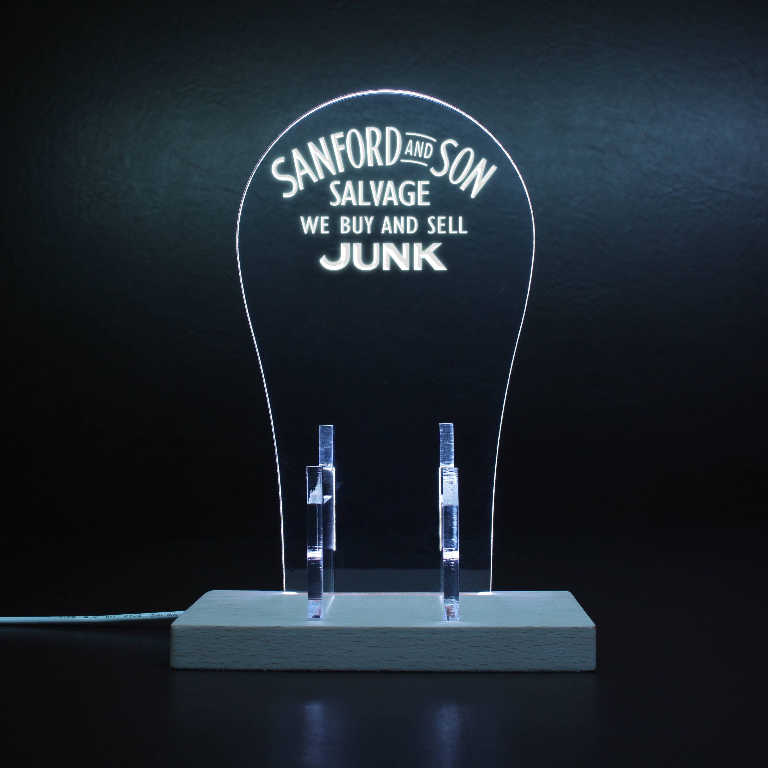 Sanford And Son RGB LED Gaming Headset Controller Stand