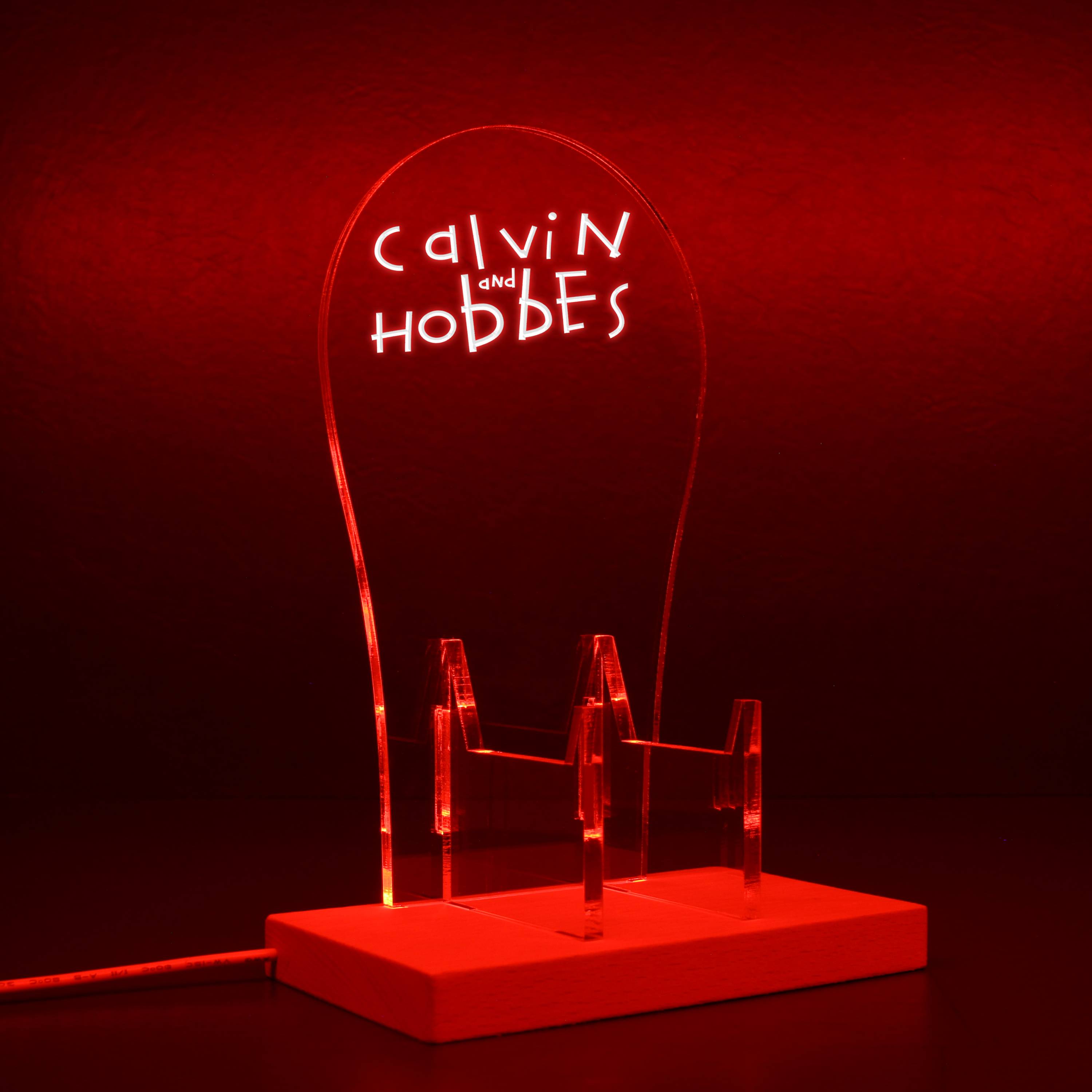 Calvin & Hobbes RGB LED Gaming Headset Controller Stand