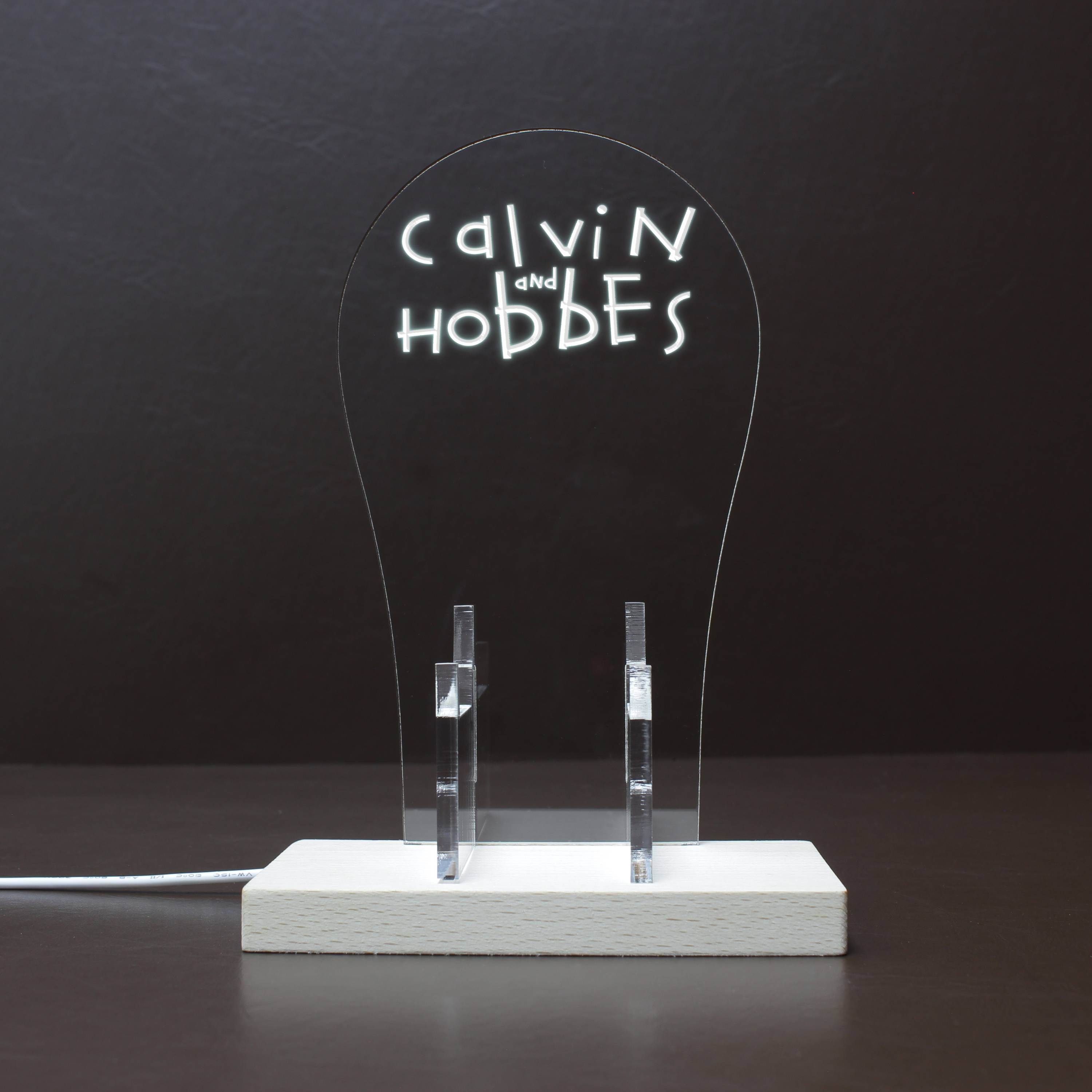 Calvin & Hobbes RGB LED Gaming Headset Controller Stand