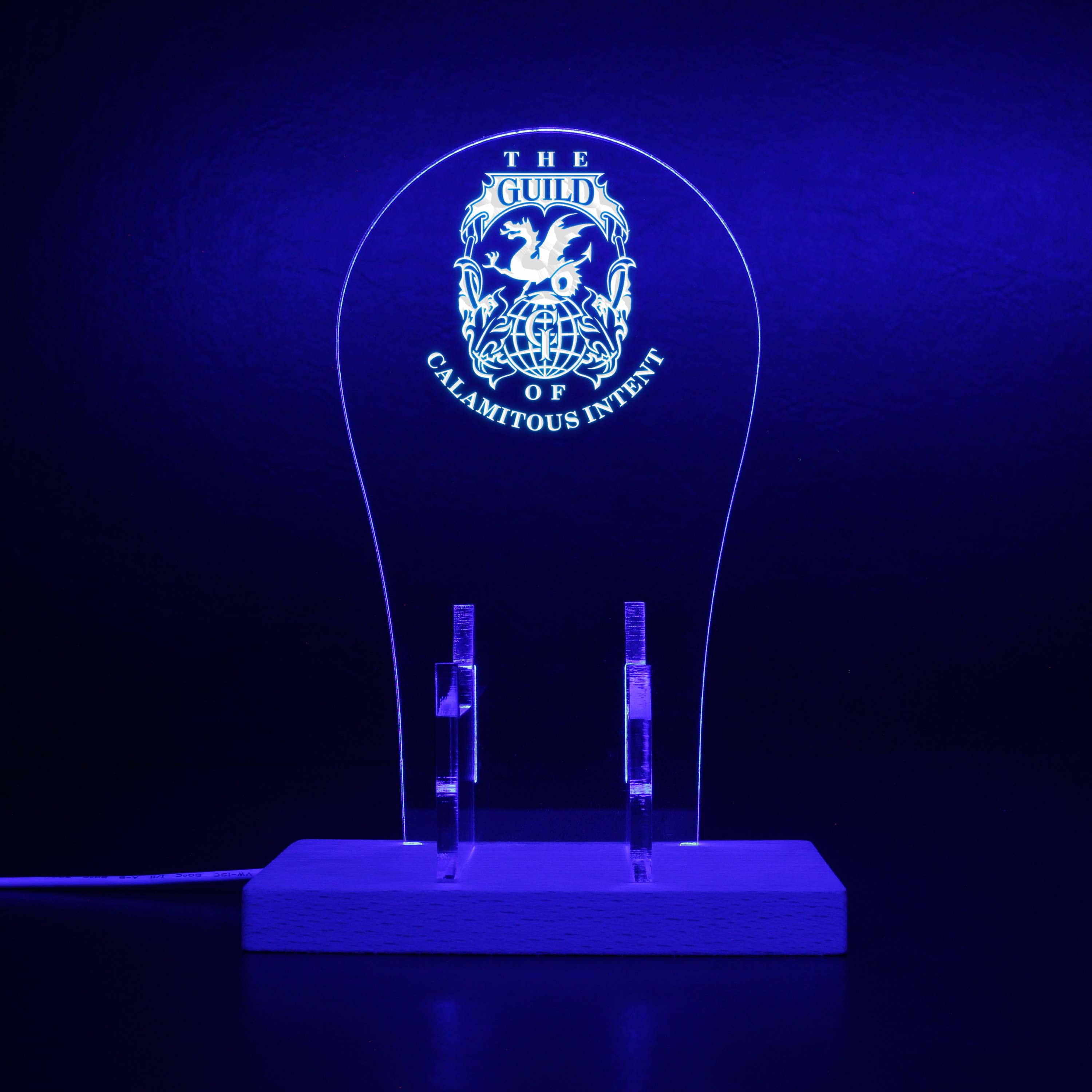 Venture Brothers Guild RGB LED Gaming Headset Controller Stand