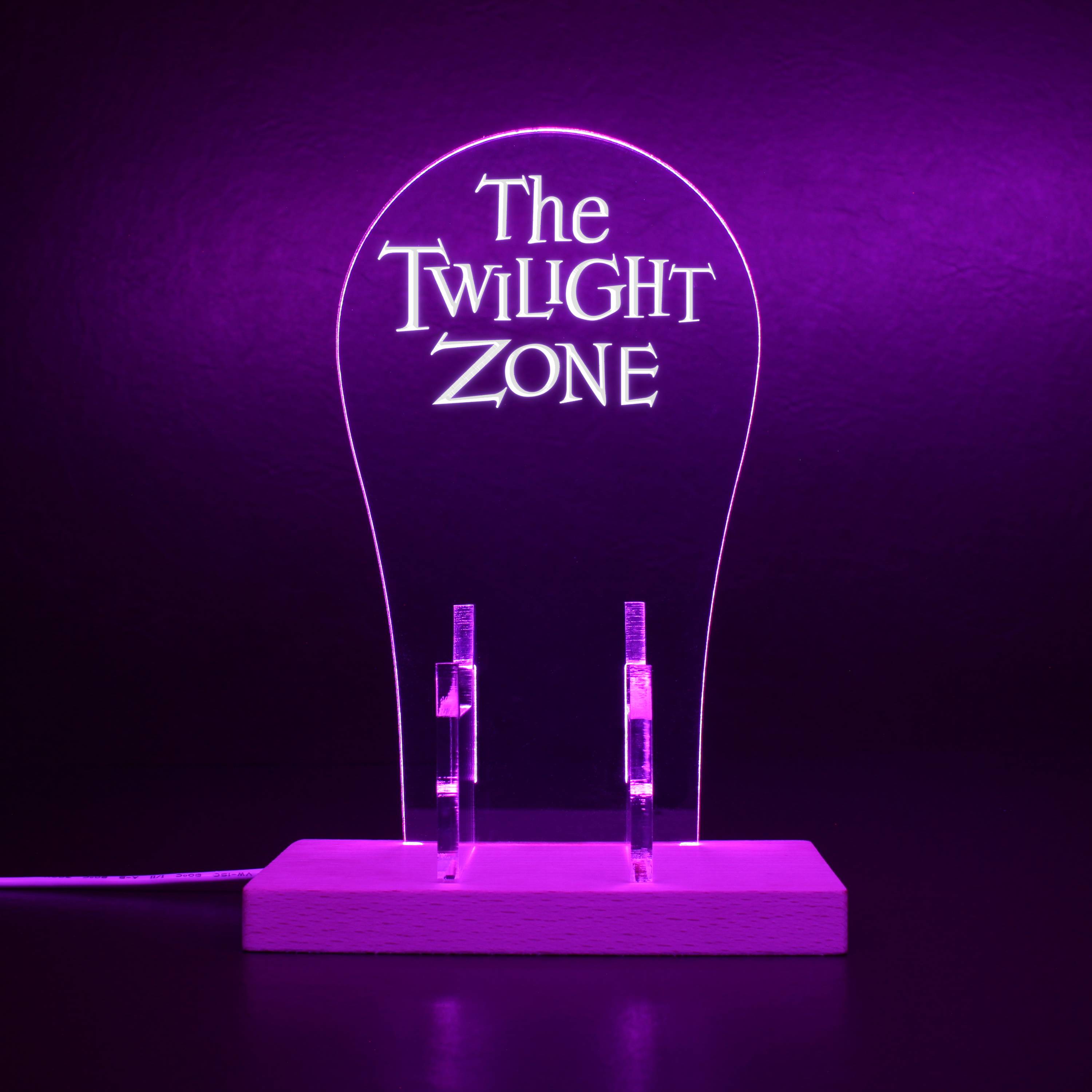 The Twilight Zone RGB LED Gaming Headset Controller Stand