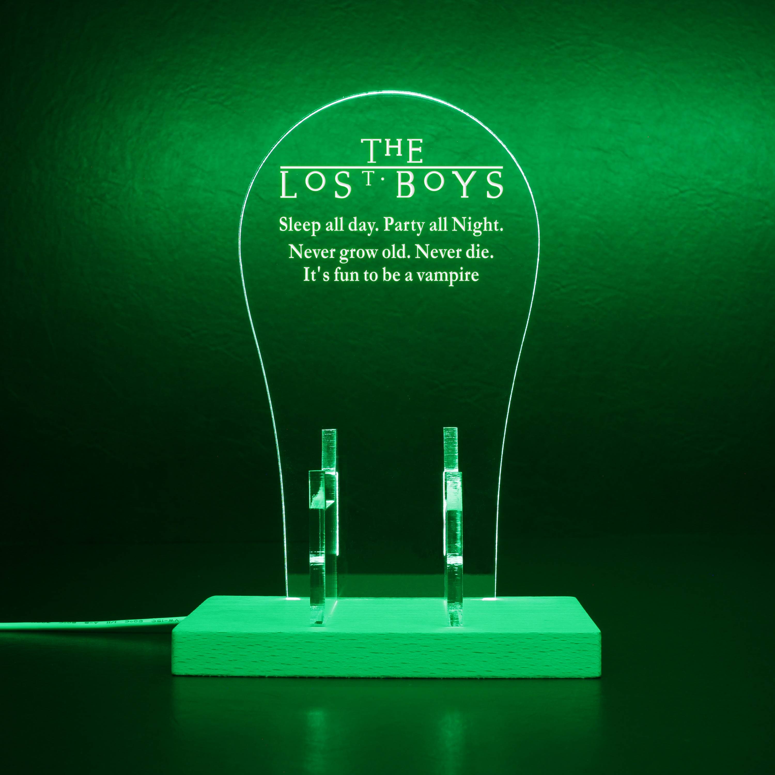The Lost Boys RGB LED Gaming Headset Controller Stand