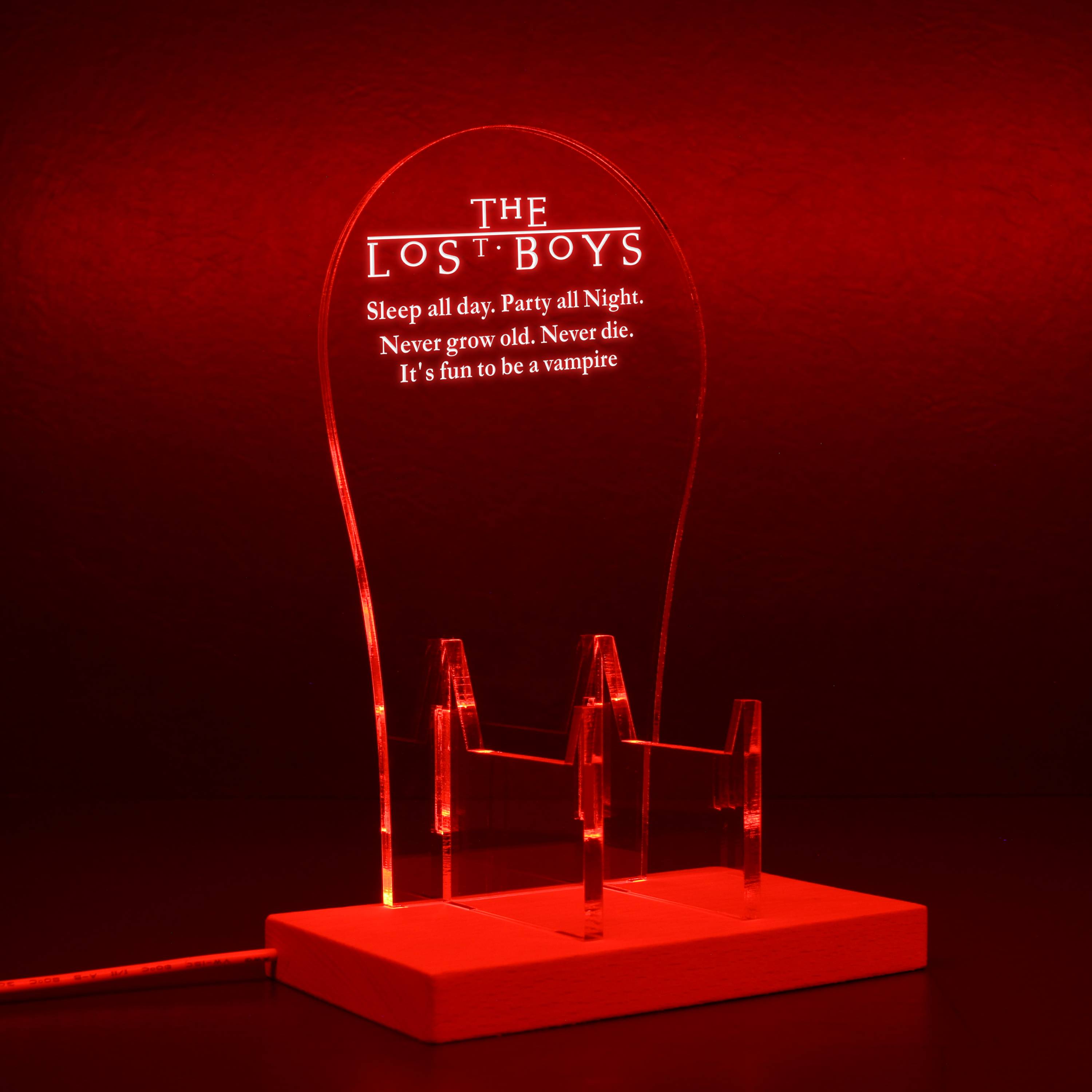 The Lost Boys RGB LED Gaming Headset Controller Stand