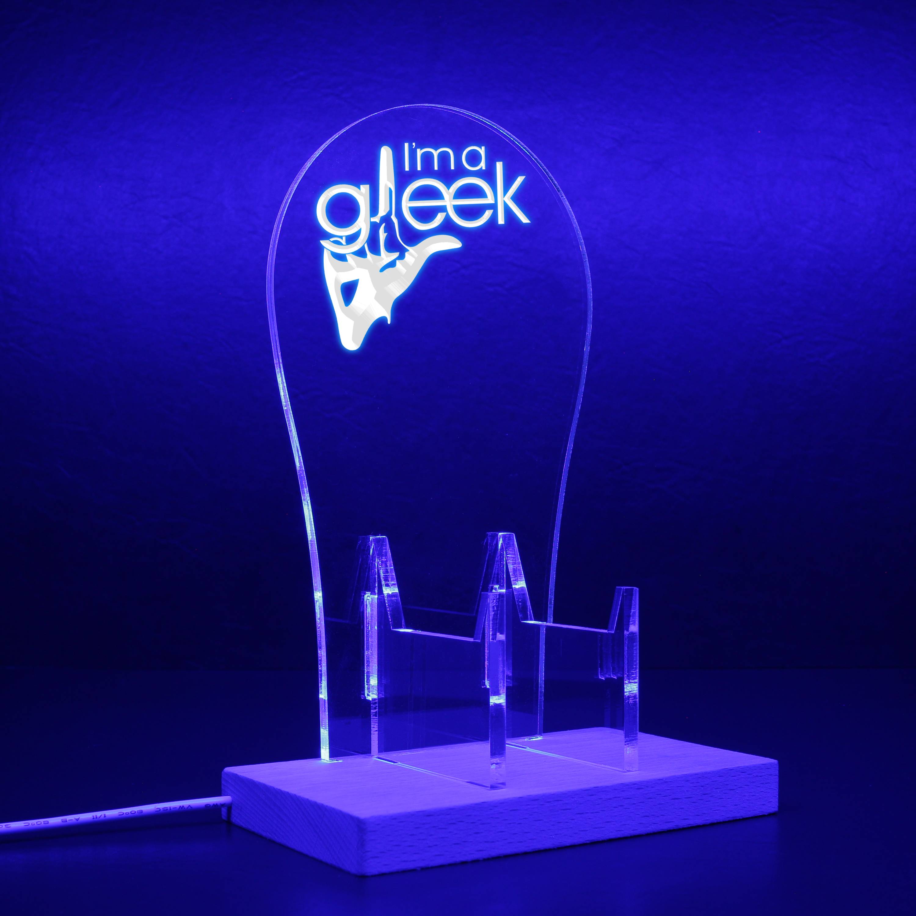 Gleek Is The New Chic Glee RGB LED Gaming Headset Controller Stand