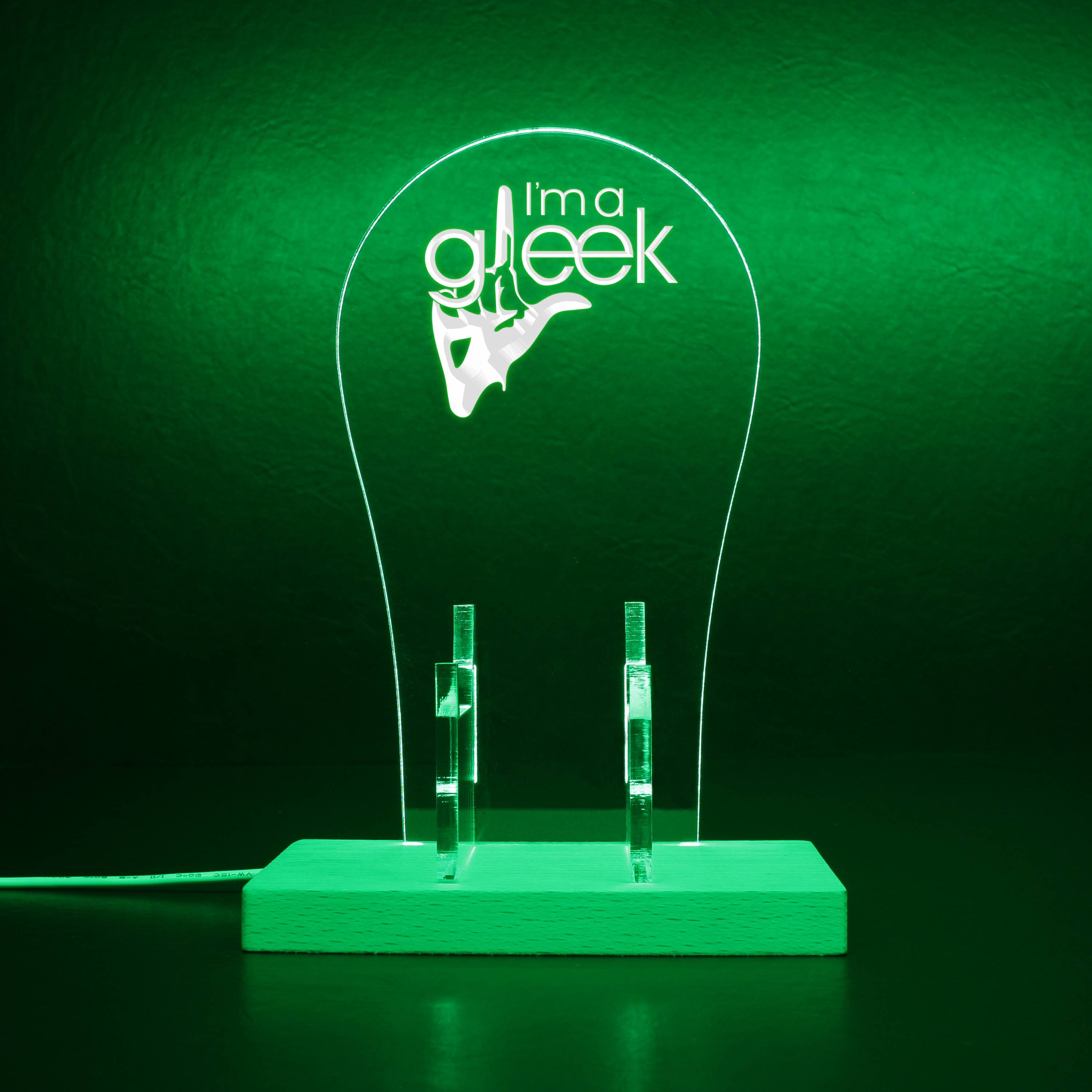 Gleek Is The New Chic Glee RGB LED Gaming Headset Controller Stand