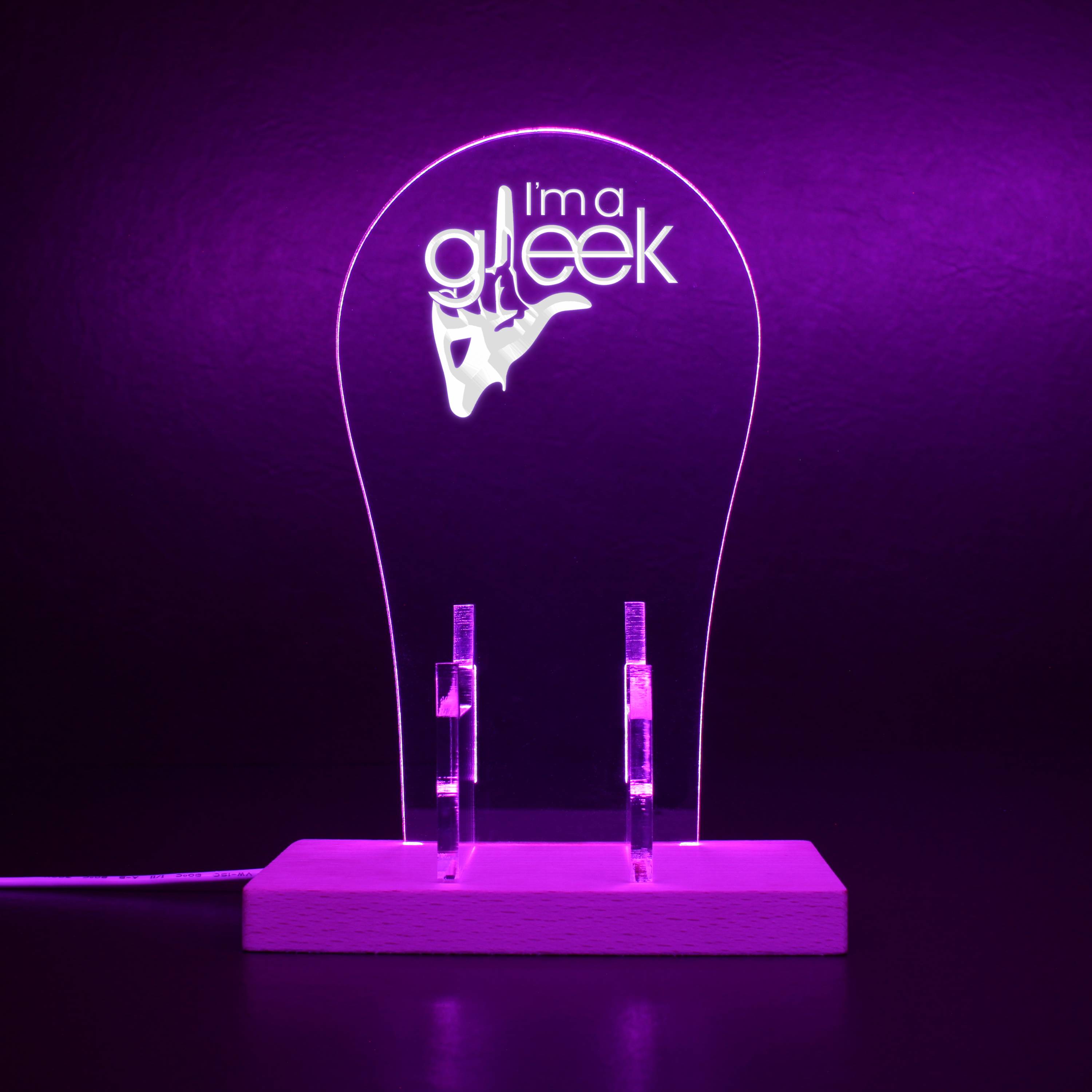 Gleek Is The New Chic Glee RGB LED Gaming Headset Controller Stand