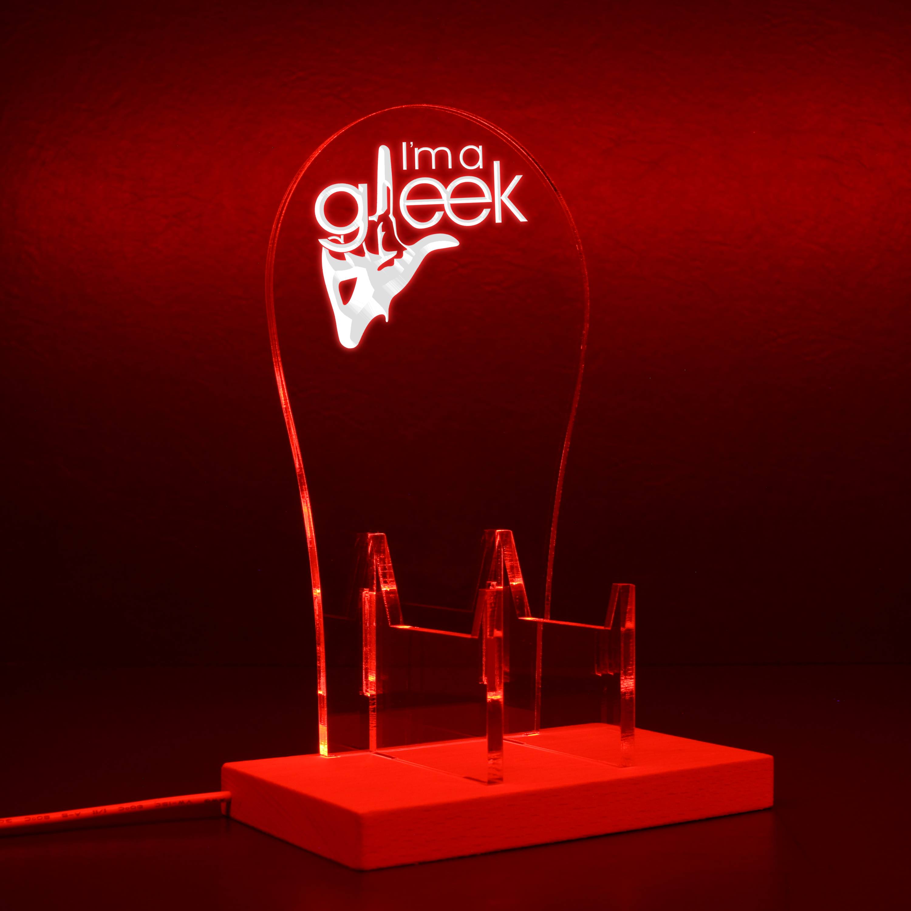 Gleek Is The New Chic Glee RGB LED Gaming Headset Controller Stand