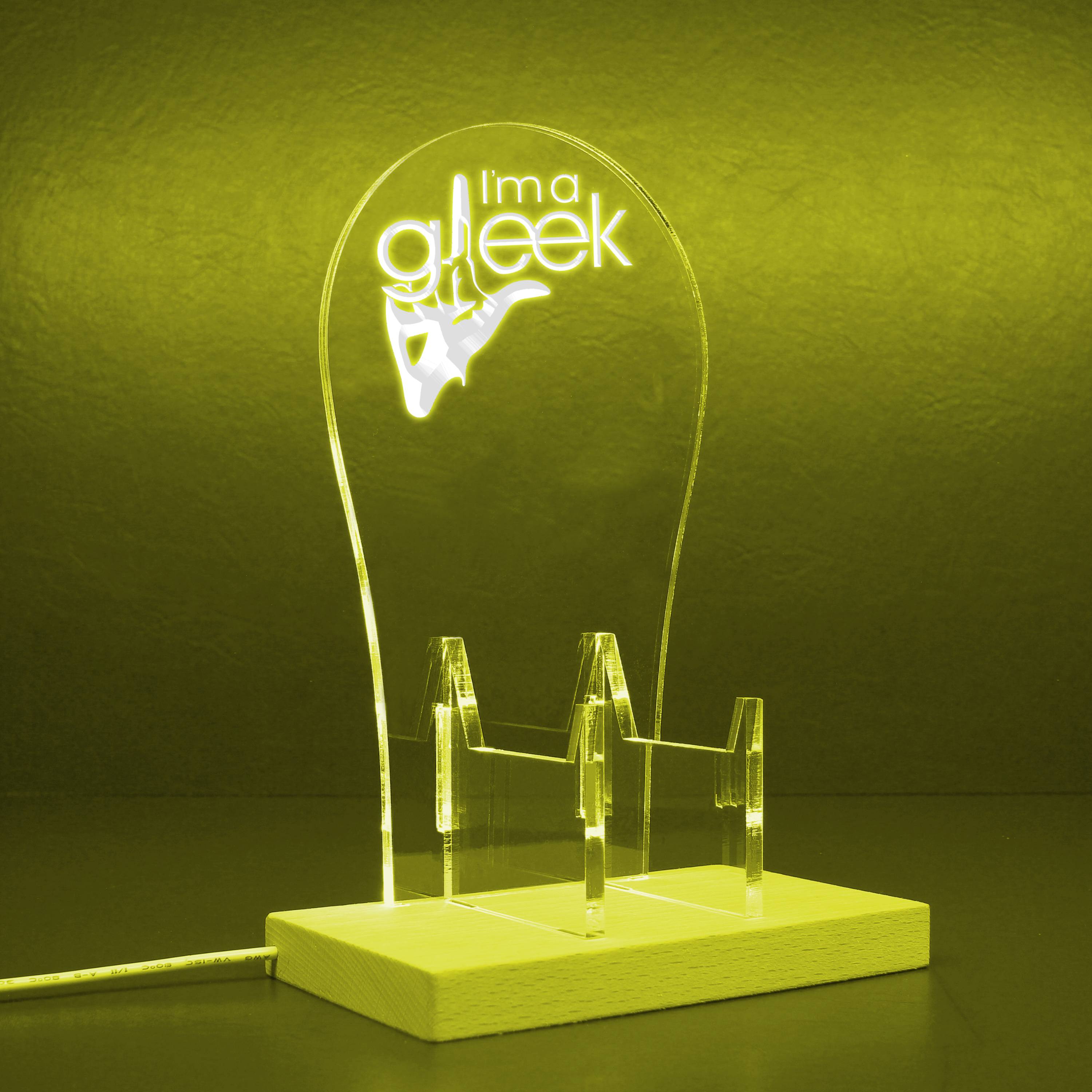 Gleek Is The New Chic Glee RGB LED Gaming Headset Controller Stand