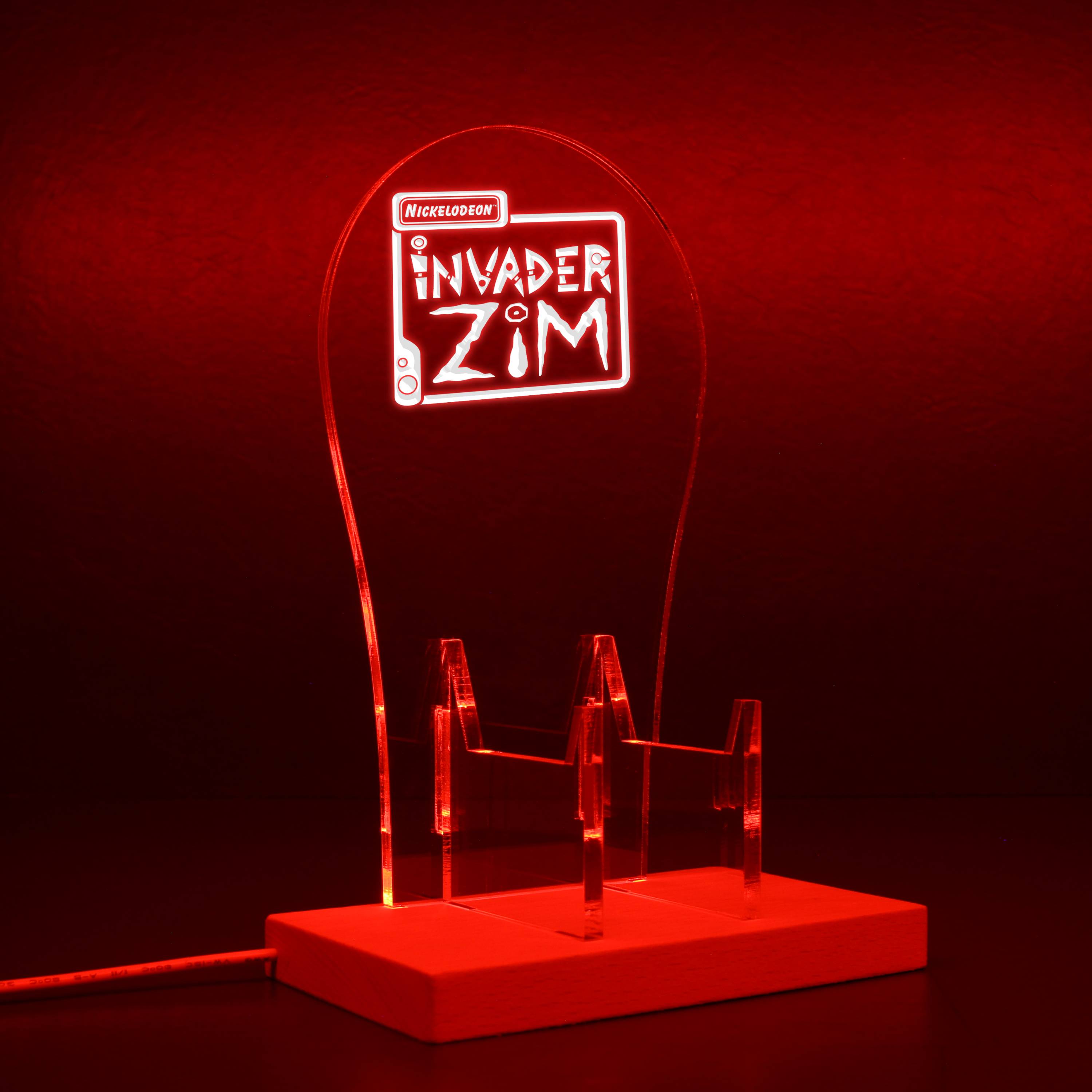 Invader Zim RGB LED Gaming Headset Controller Stand