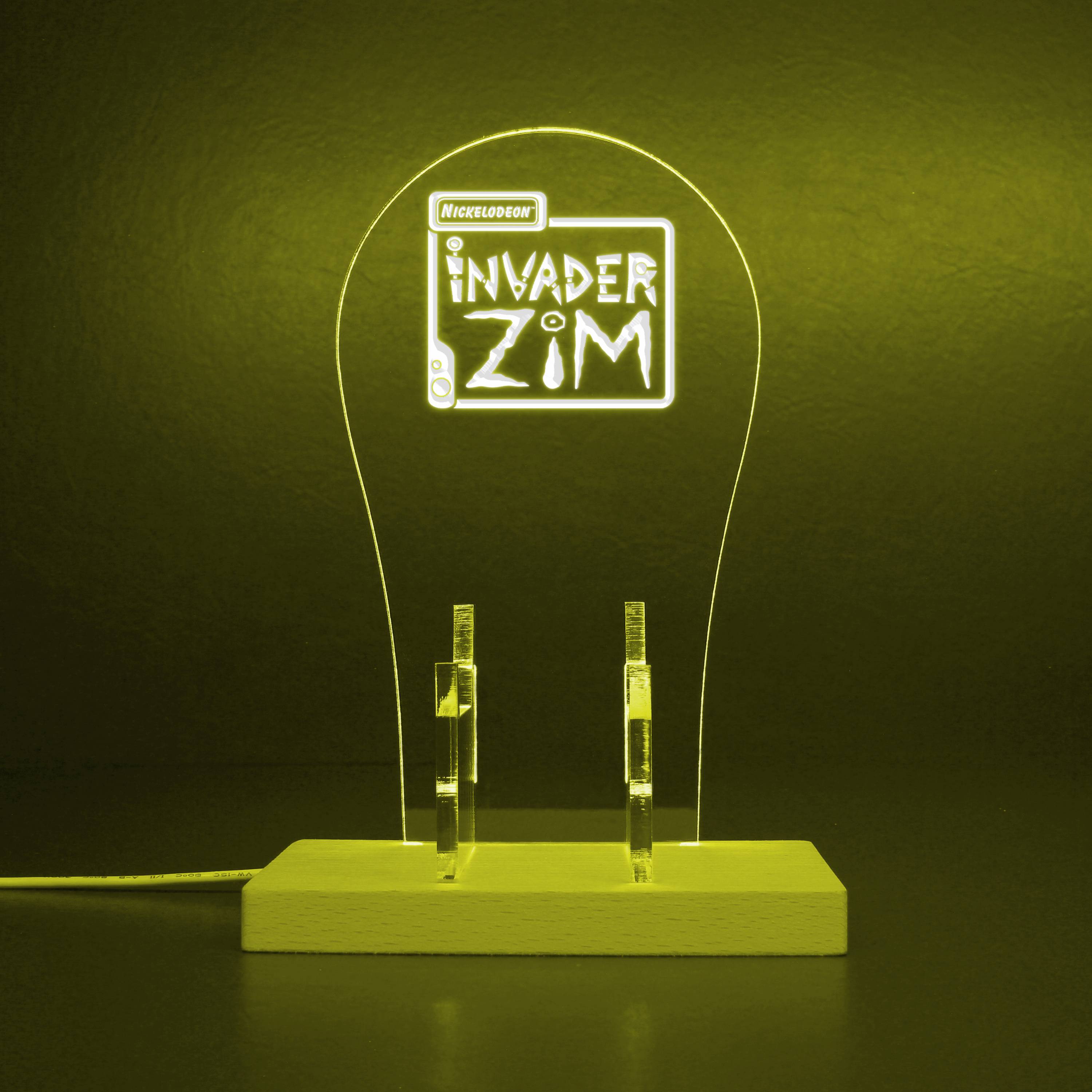Invader Zim RGB LED Gaming Headset Controller Stand