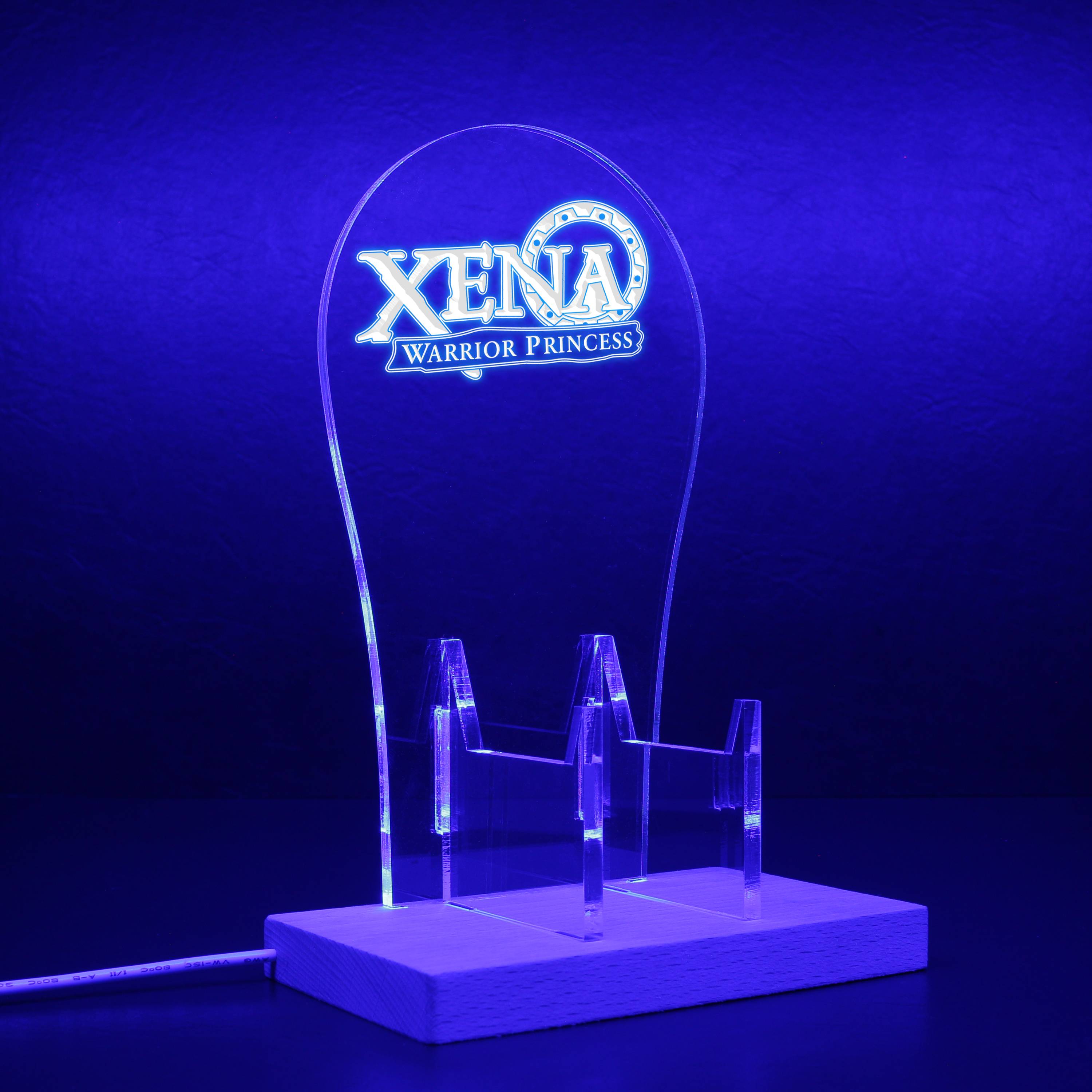 Xena Warrior Princess RGB LED Gaming Headset Controller Stand