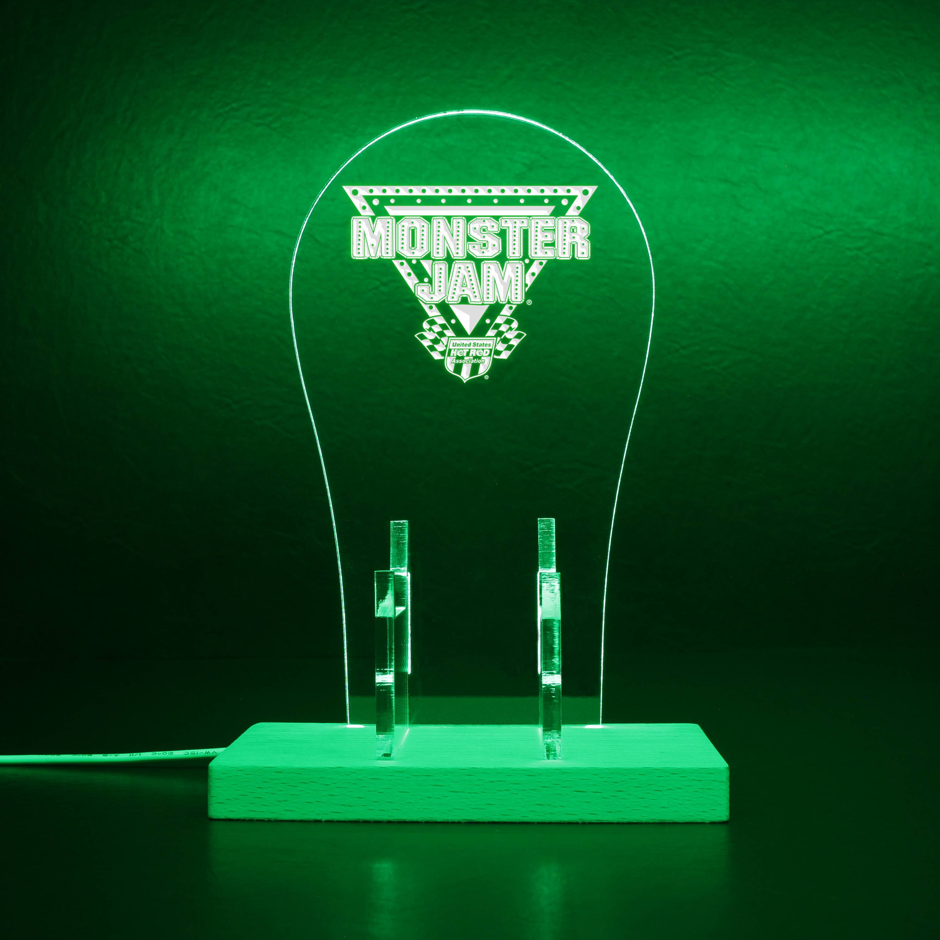 Monster Jam RGB LED Gaming Headset Controller Stand
