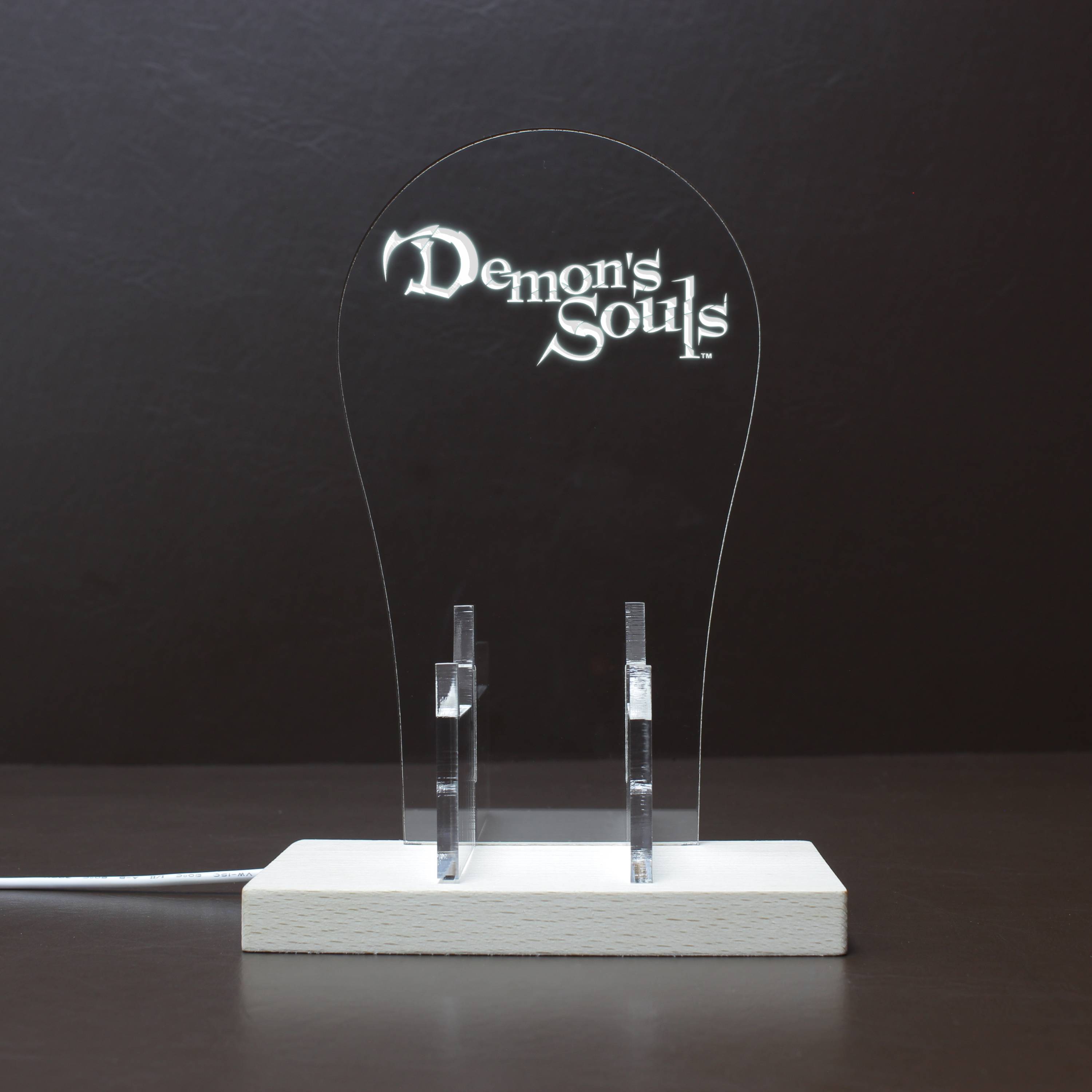 Demon'S Souls RGB LED Gaming Headset Controller Stand