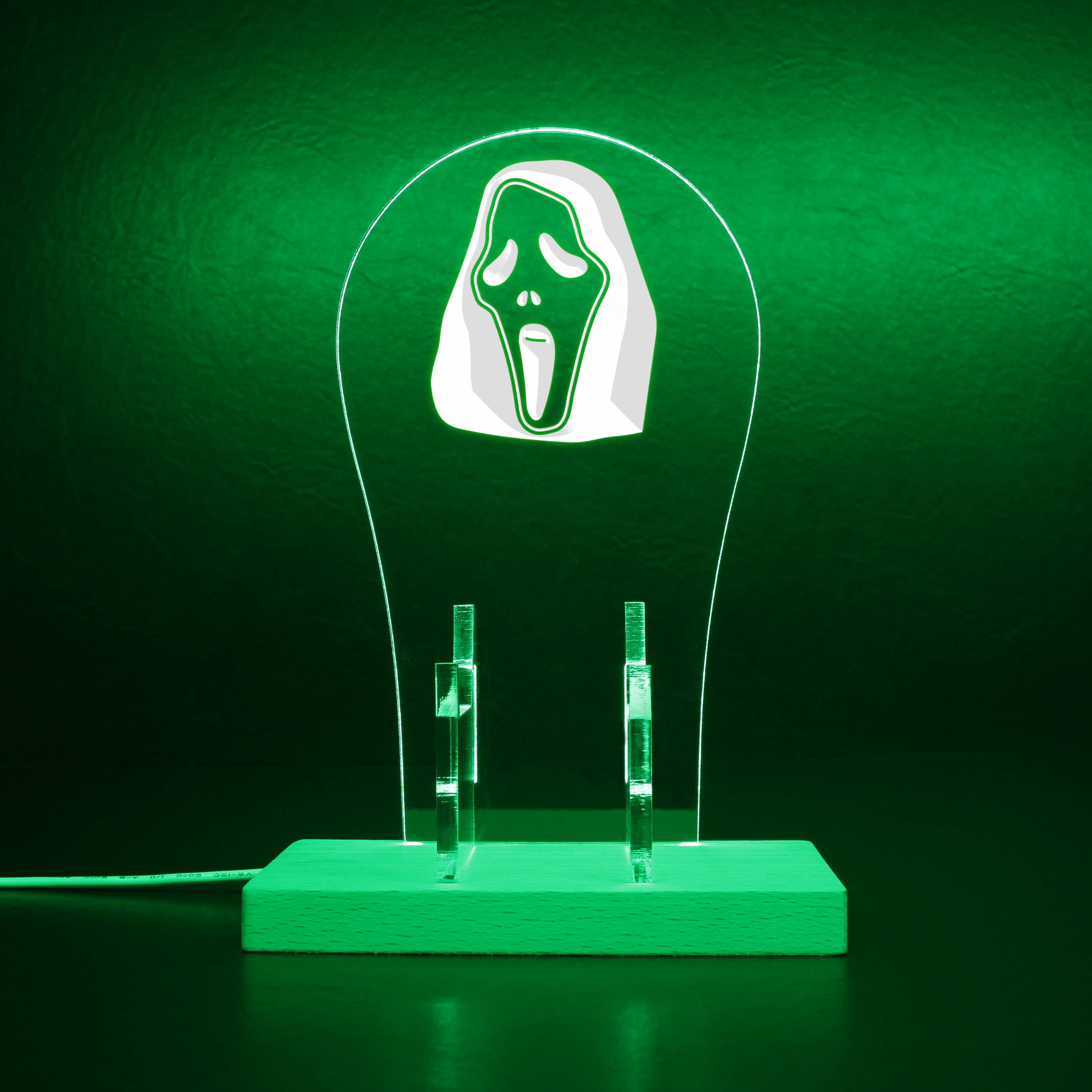 Scream Ghostface RGB LED Gaming Headset Controller Stand