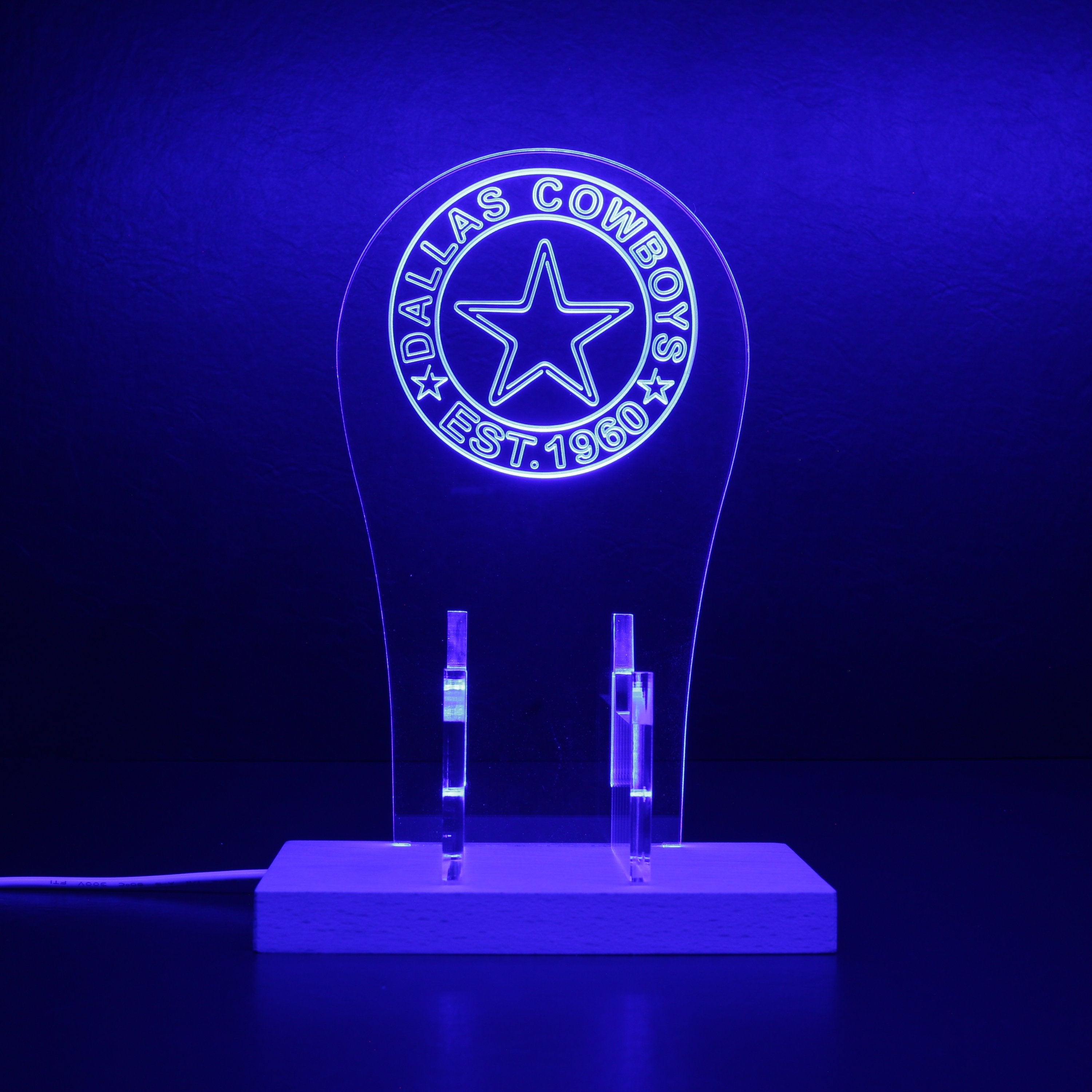 Dallas Cowboys RGB LED Gaming Headset Controller Stand