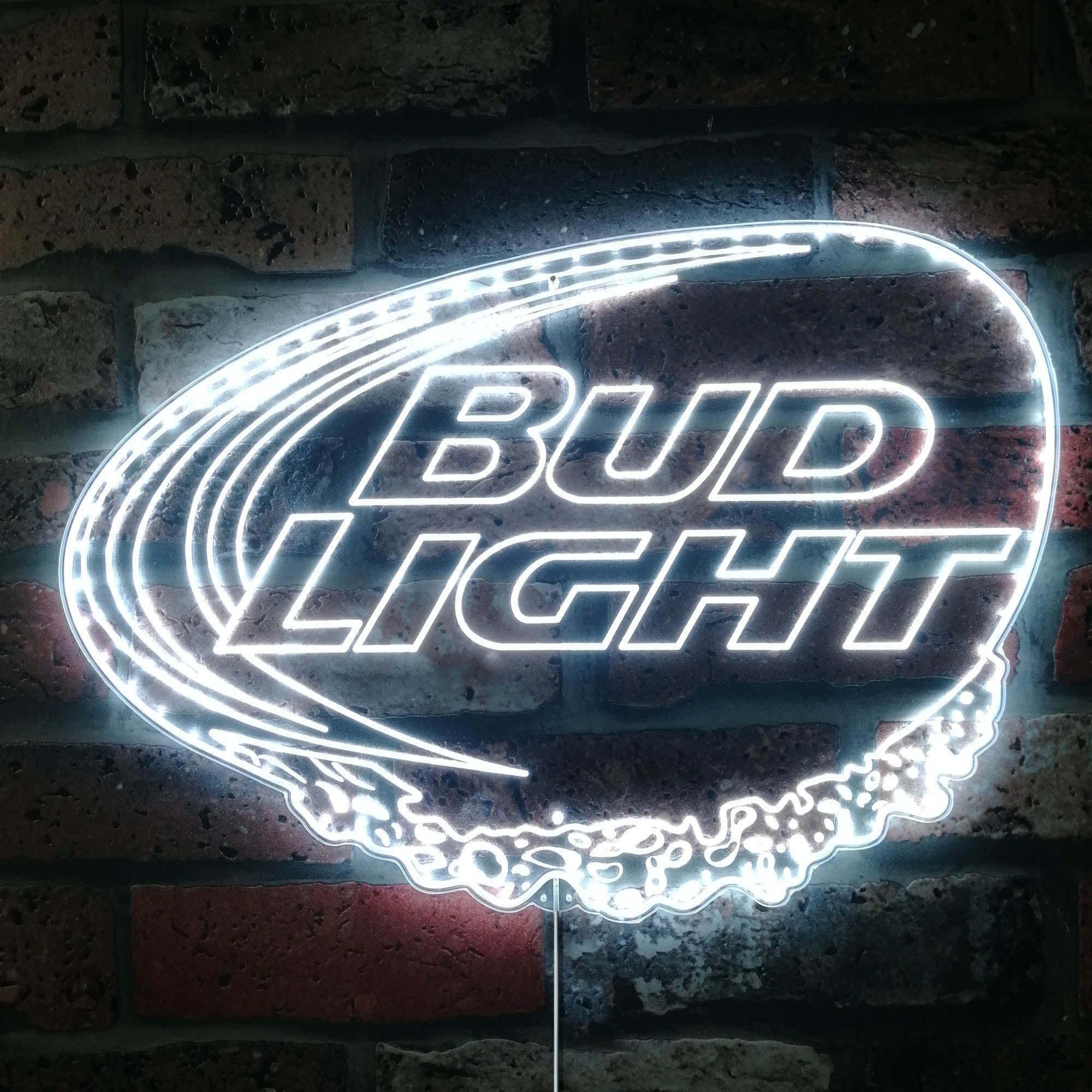 Bud Light Dynamic RGB Edge Lit LED Sign