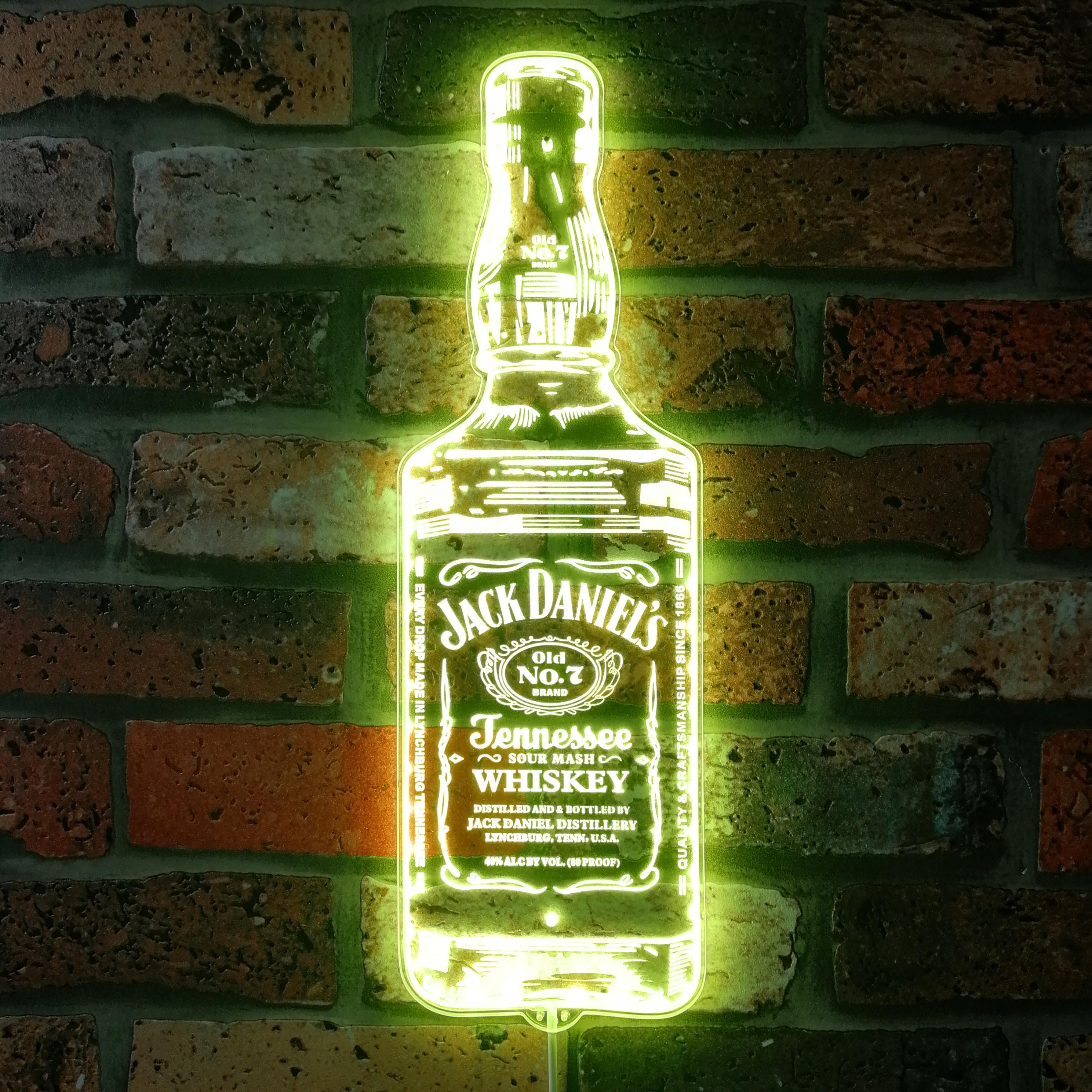 Jack Daniel's Tennessee Dynamic RGB Edge Lit LED Sign