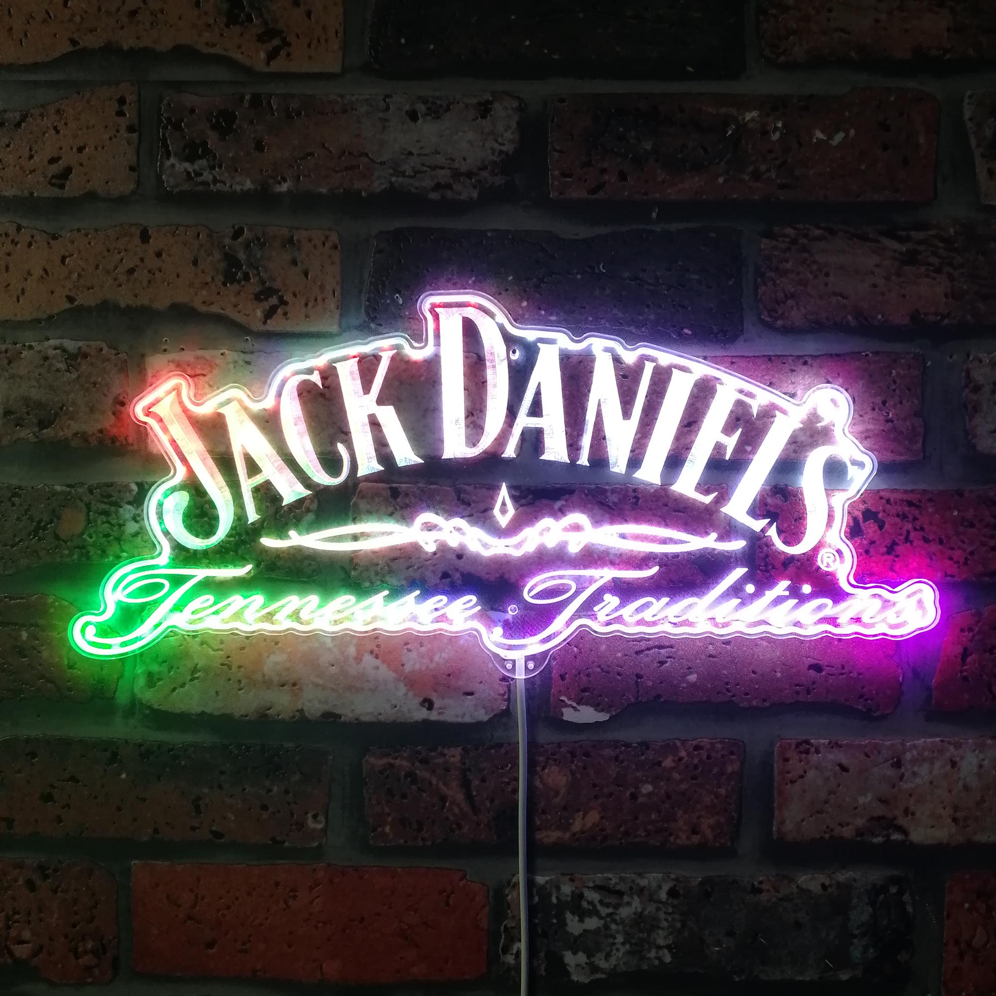 Jack Daniel's Dynamic RGB Edge Lit LED Sign