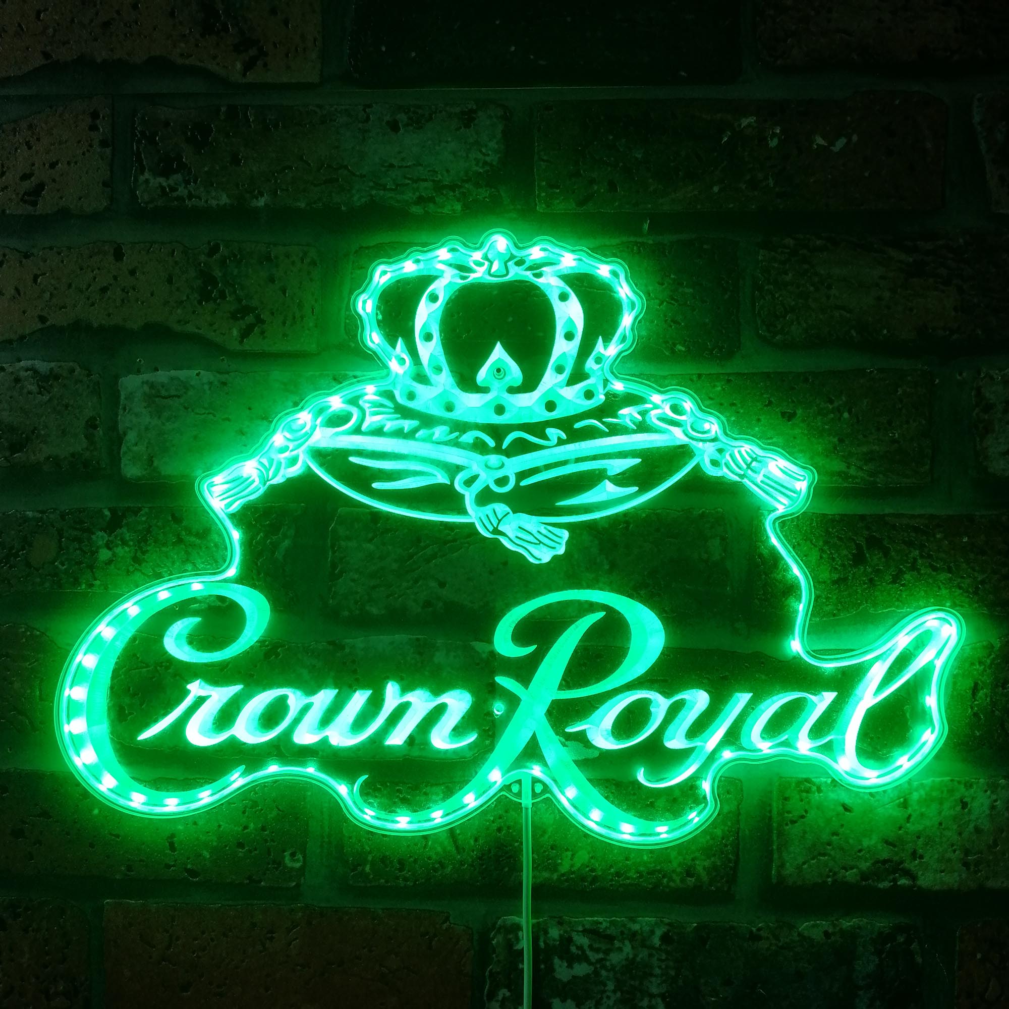 Crown Royal Dynamic RGB Edge Lit LED Sign