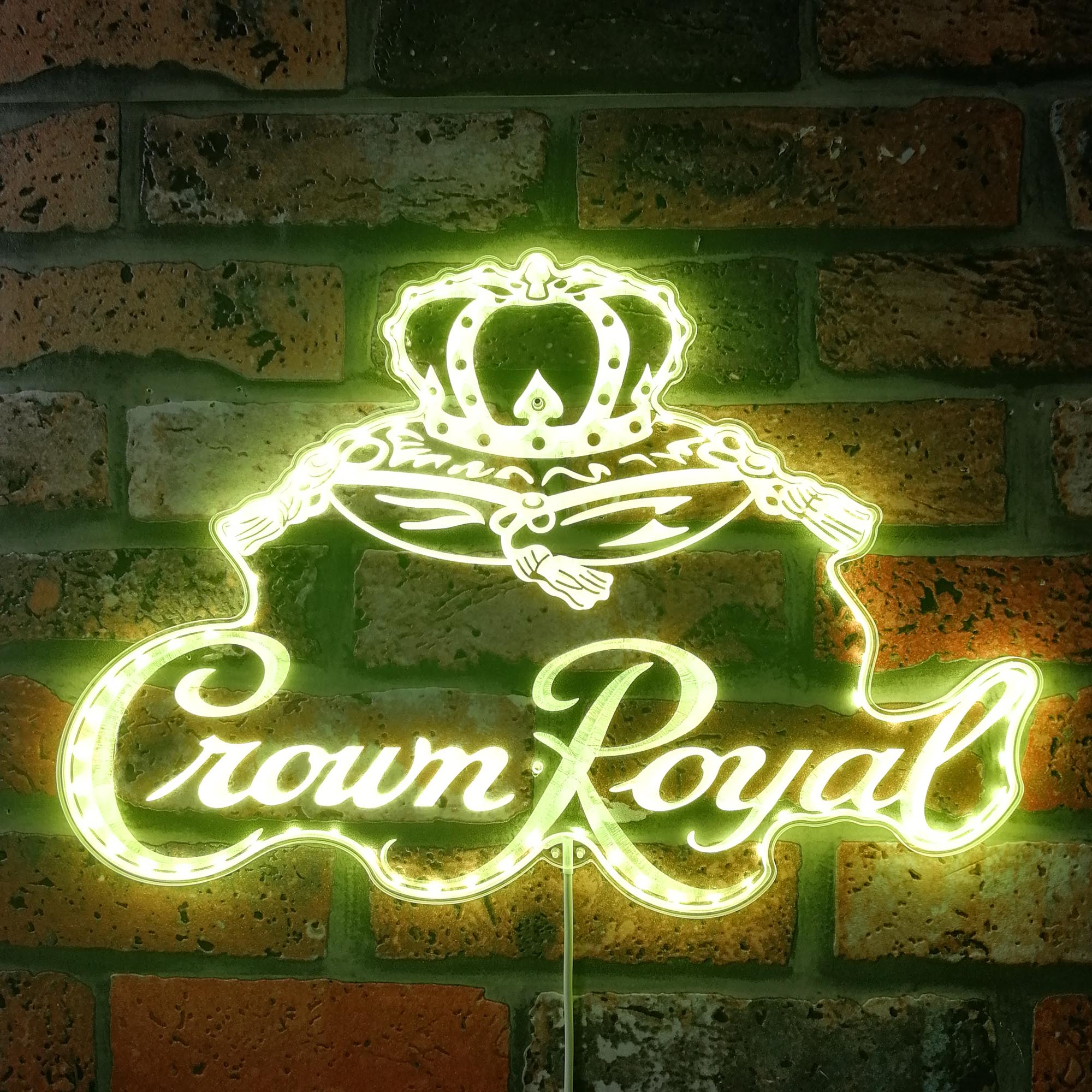 Crown Royal Dynamic RGB Edge Lit LED Sign